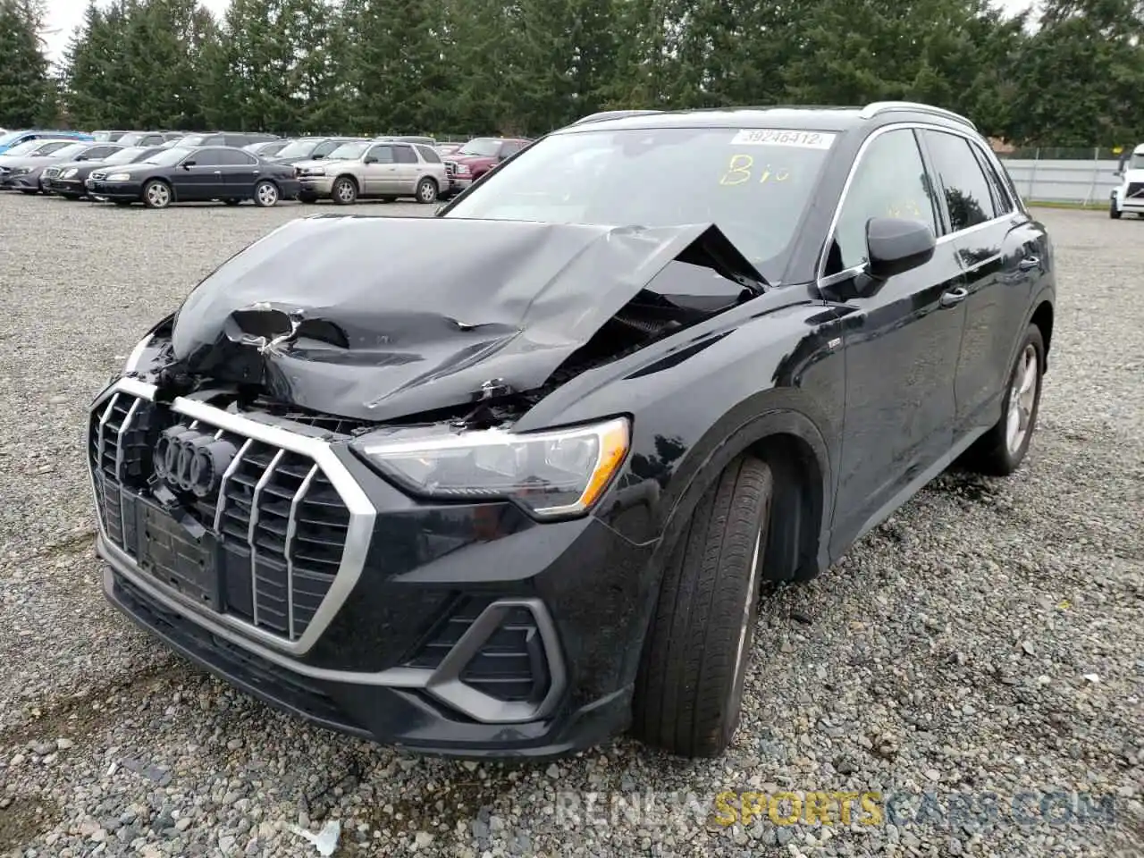 2 Photograph of a damaged car WA1DECF37L1041112 AUDI Q3 2020