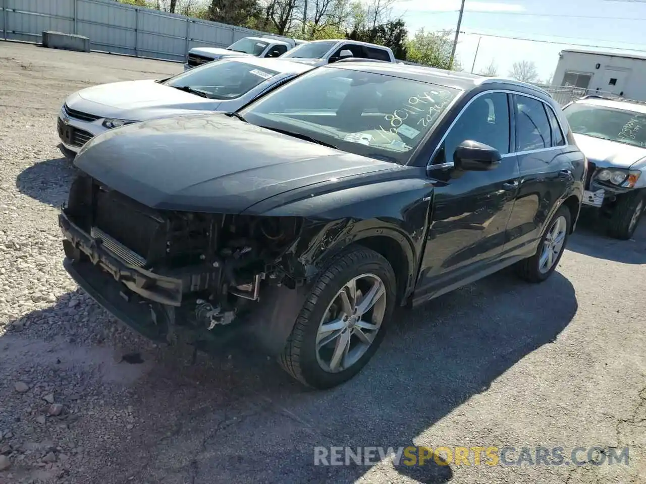 1 Photograph of a damaged car WA1DECF37L1083652 AUDI Q3 2020