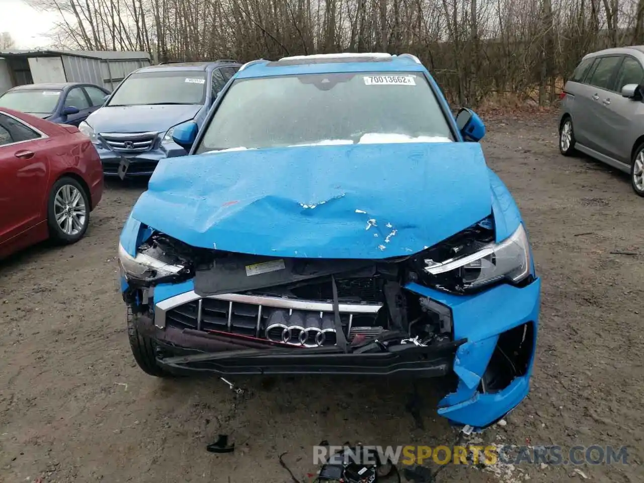 5 Photograph of a damaged car WA1DECF38L1037599 AUDI Q3 2020