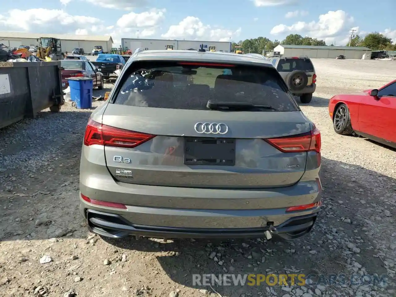 6 Photograph of a damaged car WA1DECF38L1044231 AUDI Q3 2020