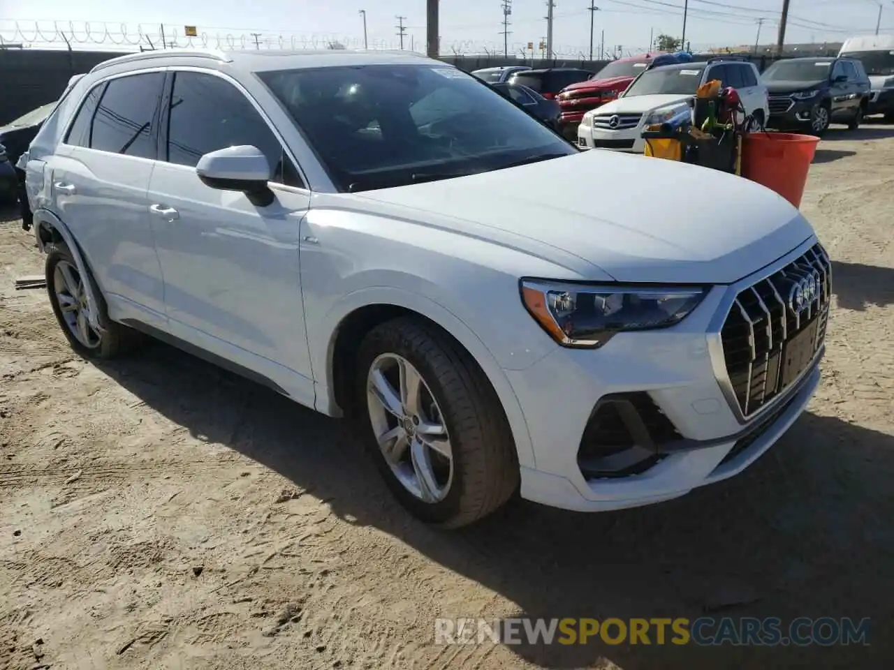 1 Photograph of a damaged car WA1DECF39L1098010 AUDI Q3 2020