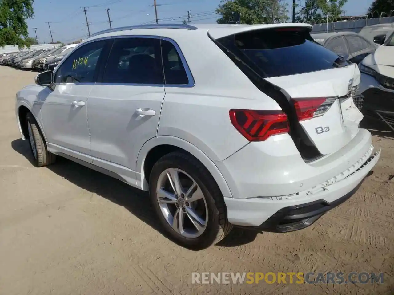 3 Photograph of a damaged car WA1DECF39L1098010 AUDI Q3 2020