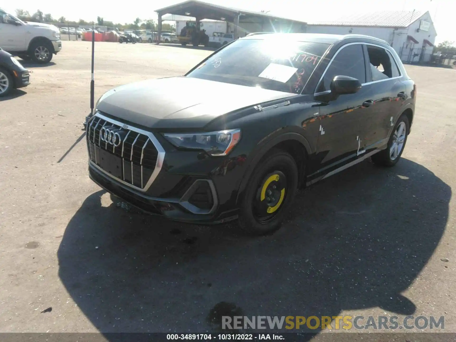 2 Photograph of a damaged car WA1DECF3XL1110083 AUDI Q3 2020