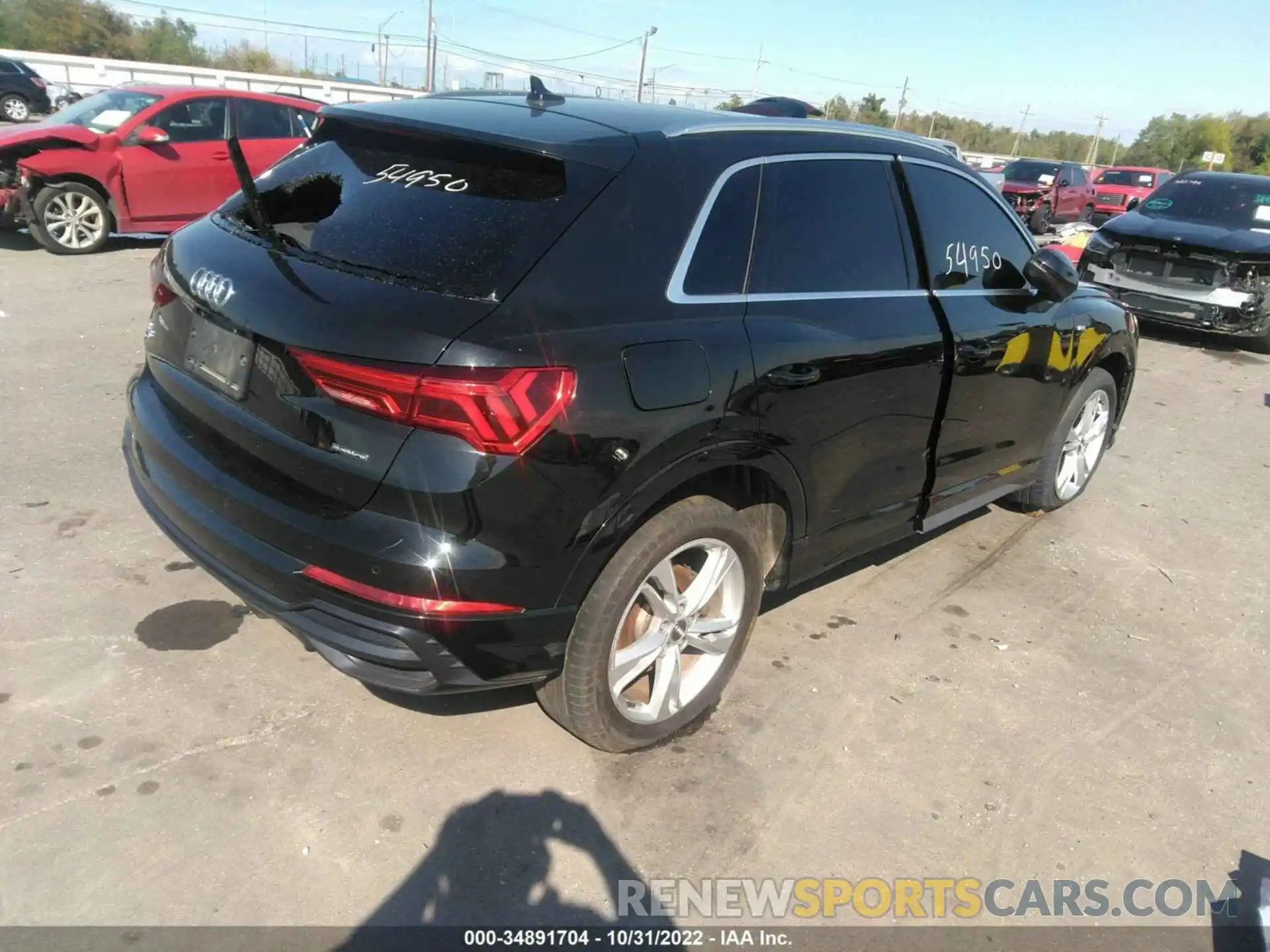 4 Photograph of a damaged car WA1DECF3XL1110083 AUDI Q3 2020