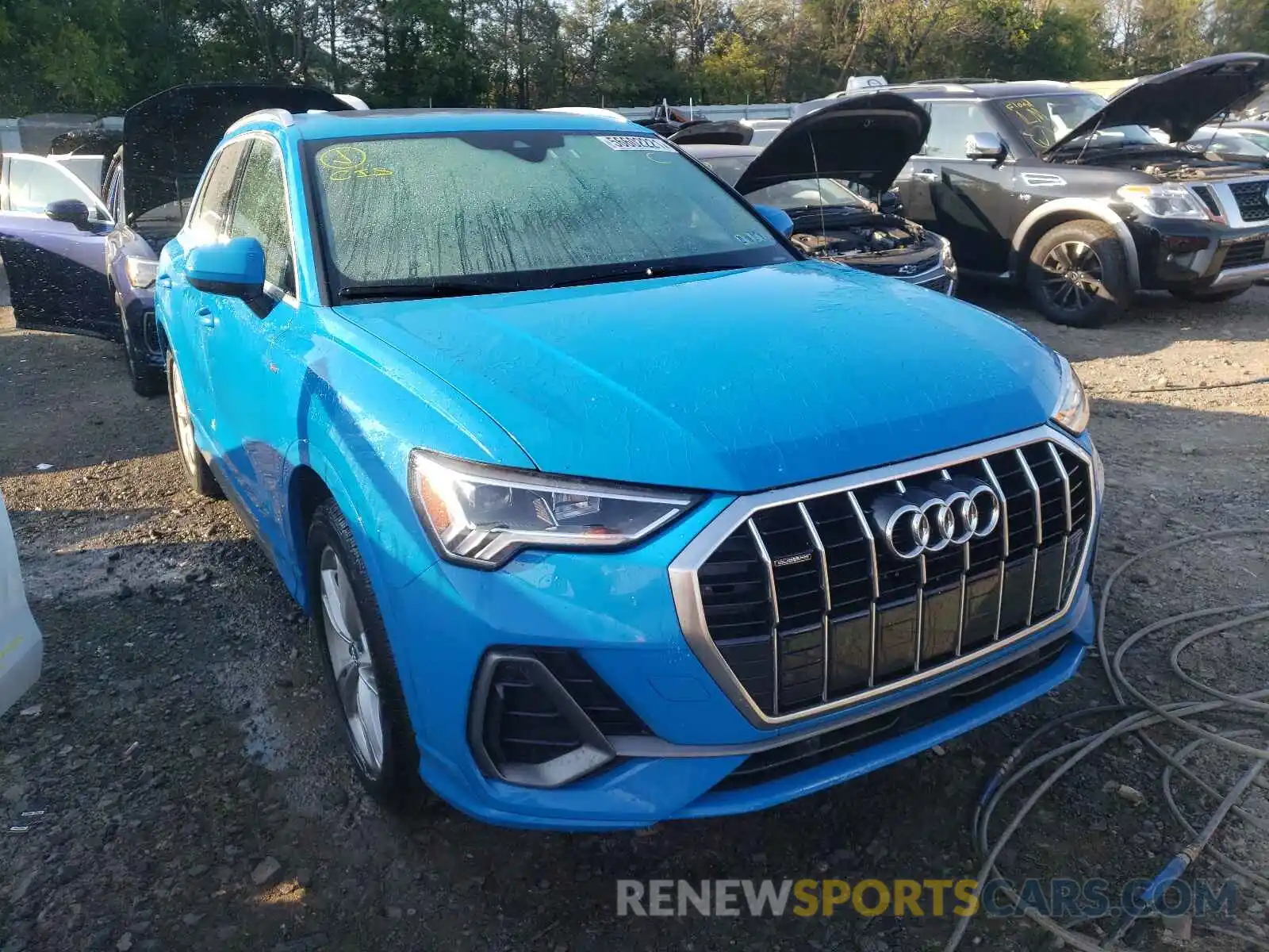 1 Photograph of a damaged car WA1EECF30L1016590 AUDI Q3 2020