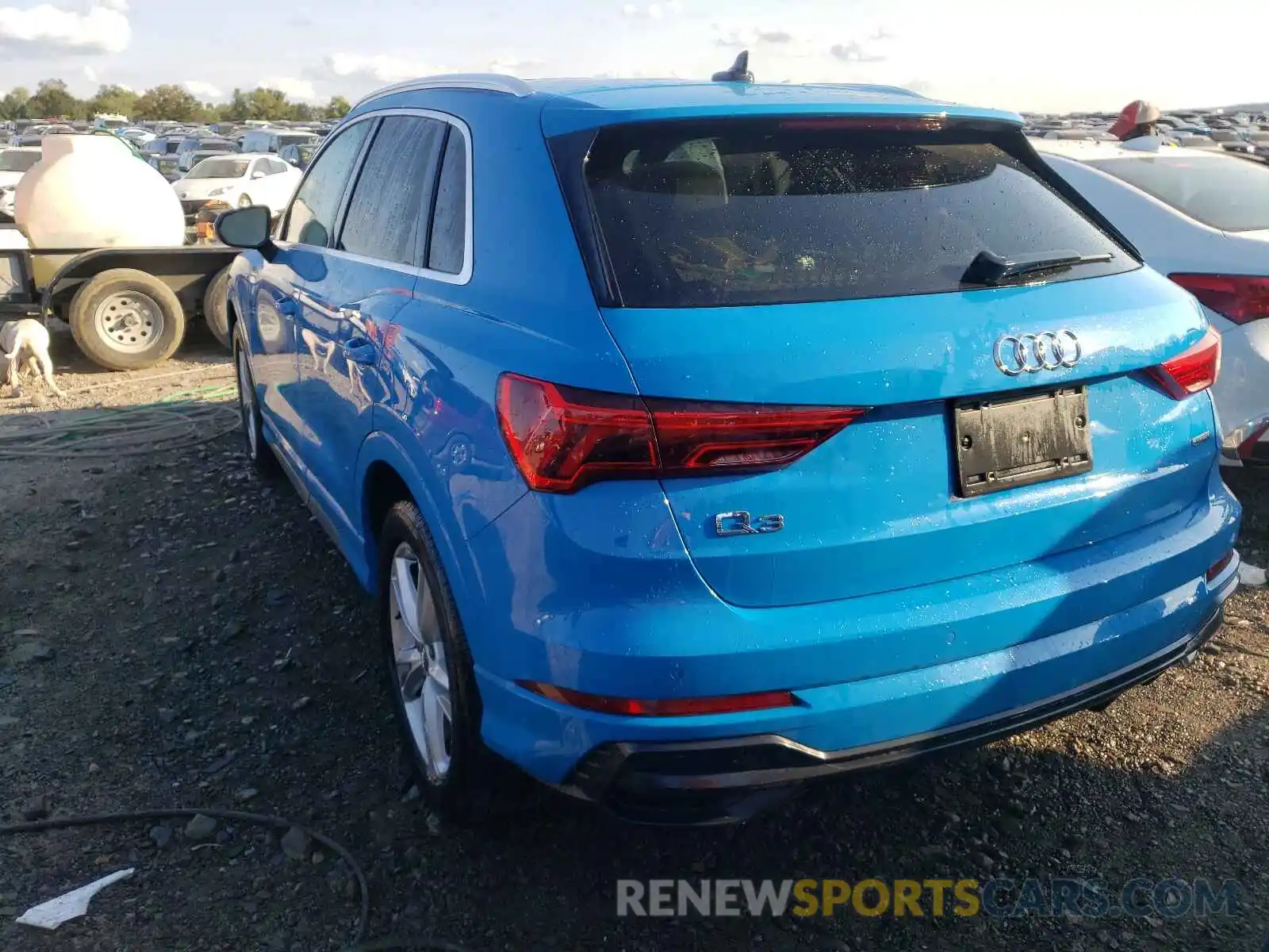 3 Photograph of a damaged car WA1EECF30L1016590 AUDI Q3 2020