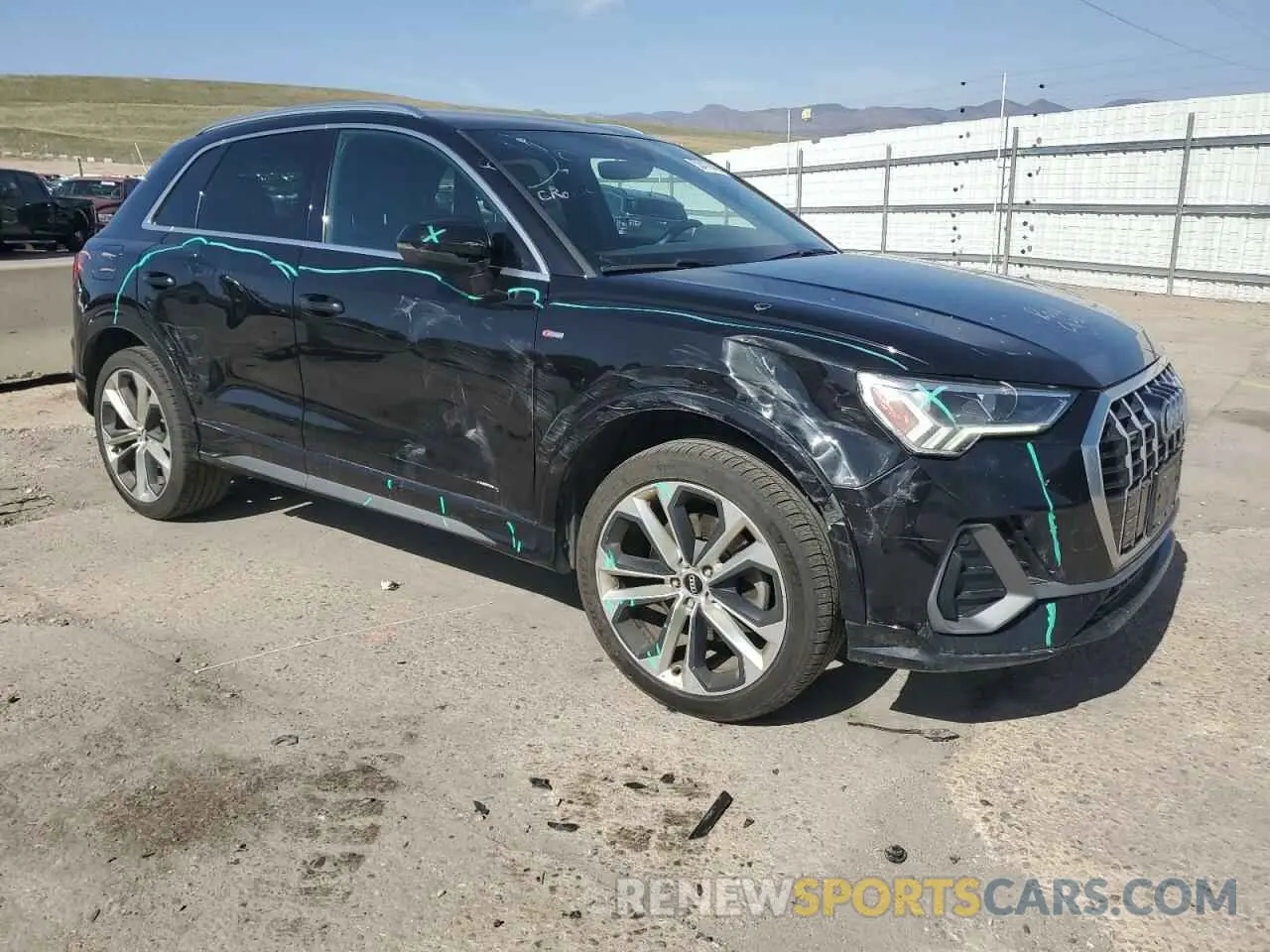 4 Photograph of a damaged car WA1EECF30L1080273 AUDI Q3 2020