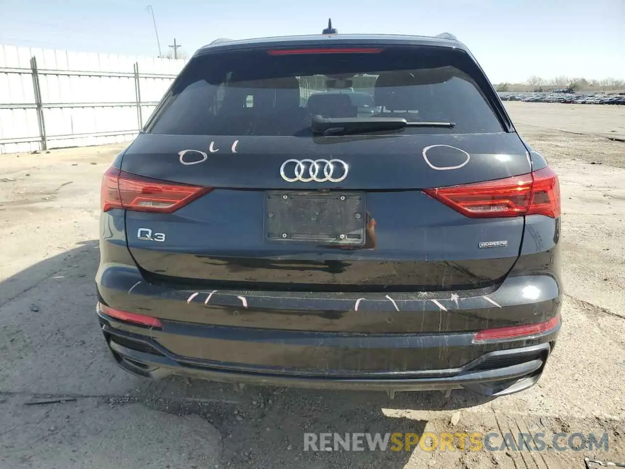 6 Photograph of a damaged car WA1EECF30L1080273 AUDI Q3 2020