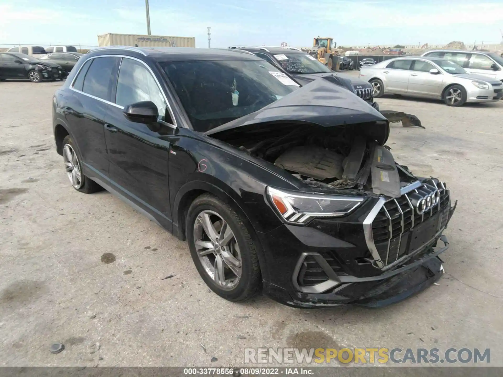 1 Photograph of a damaged car WA1EECF31L1053390 AUDI Q3 2020