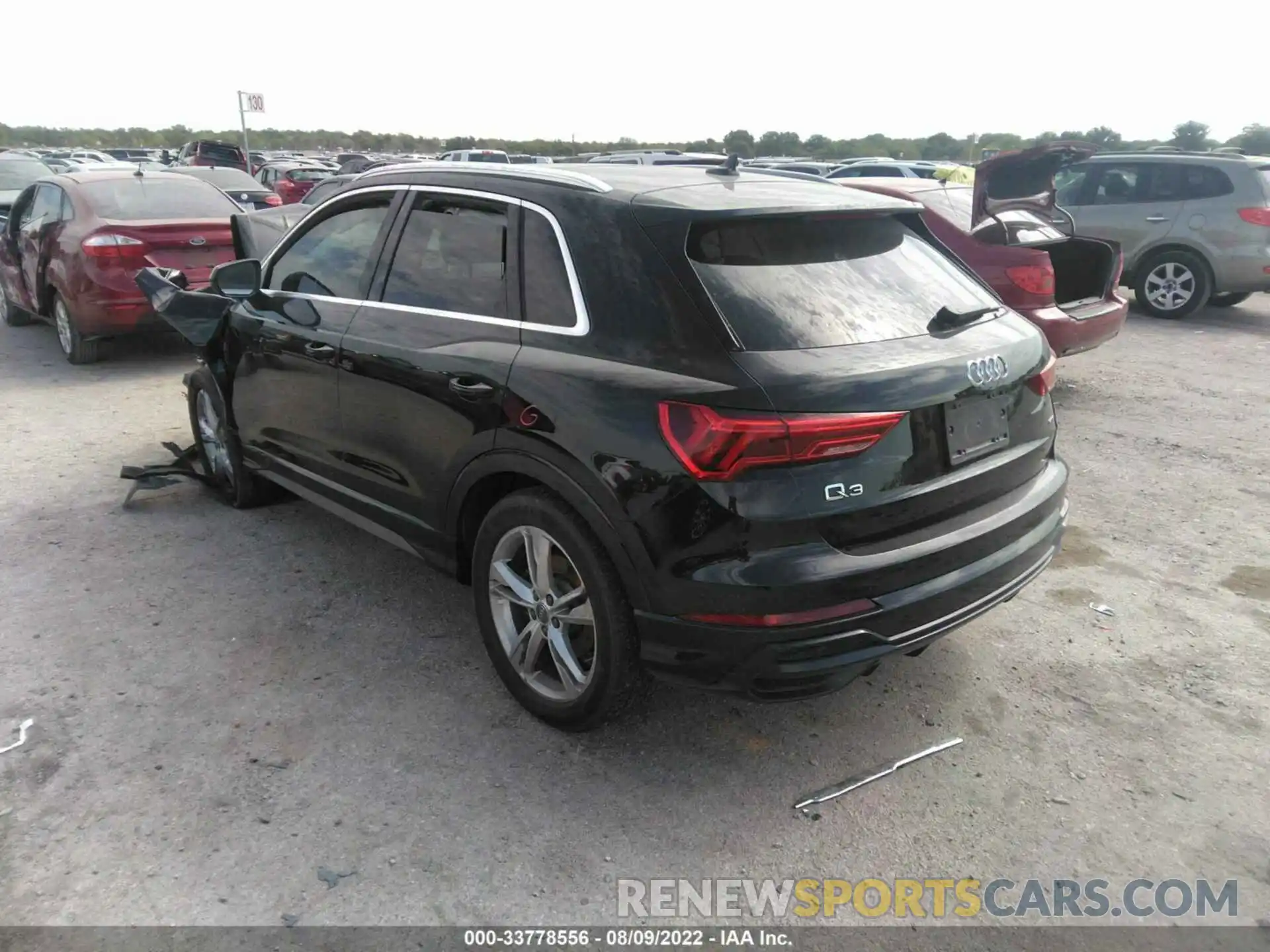 3 Photograph of a damaged car WA1EECF31L1053390 AUDI Q3 2020