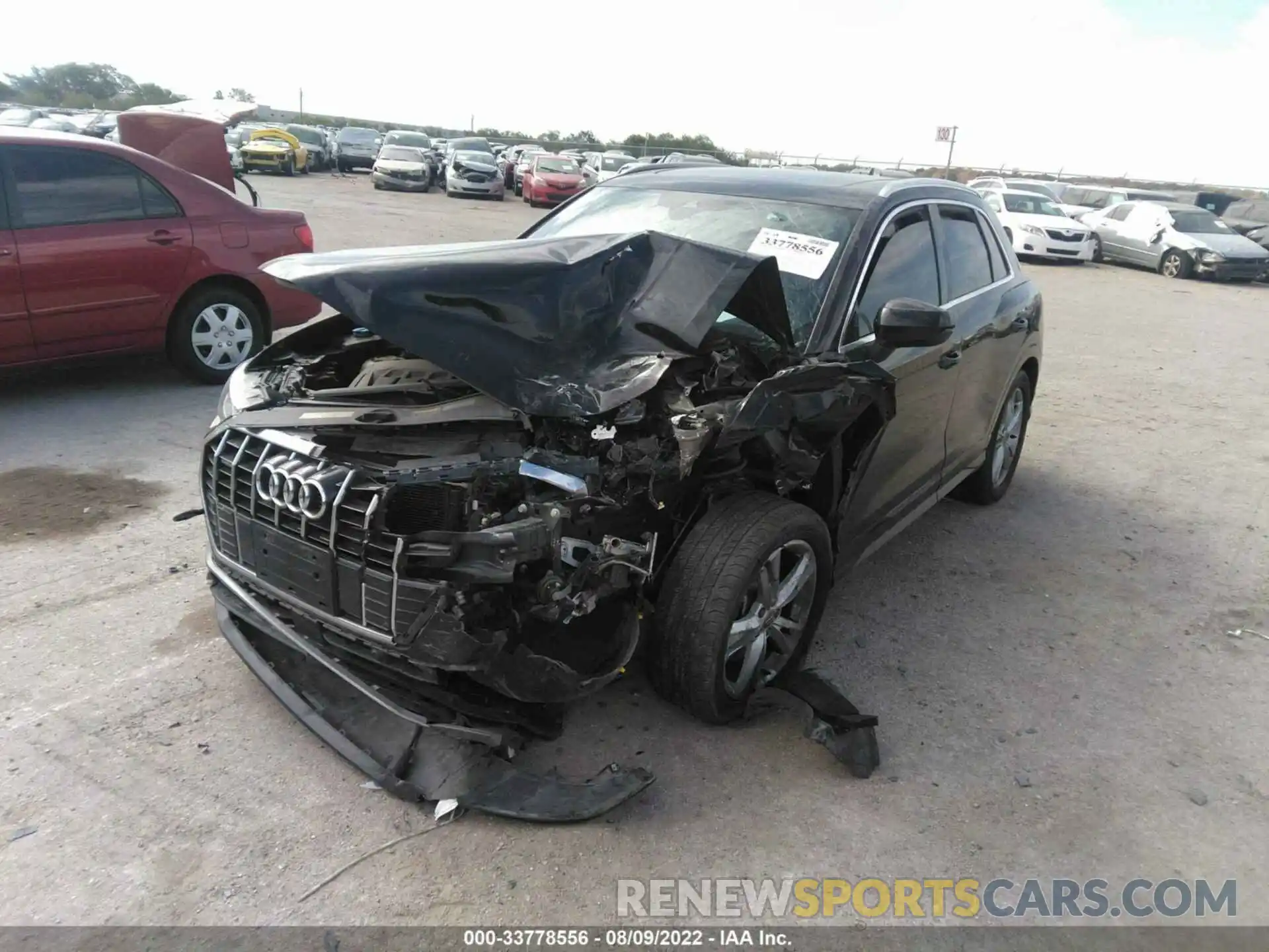 6 Photograph of a damaged car WA1EECF31L1053390 AUDI Q3 2020