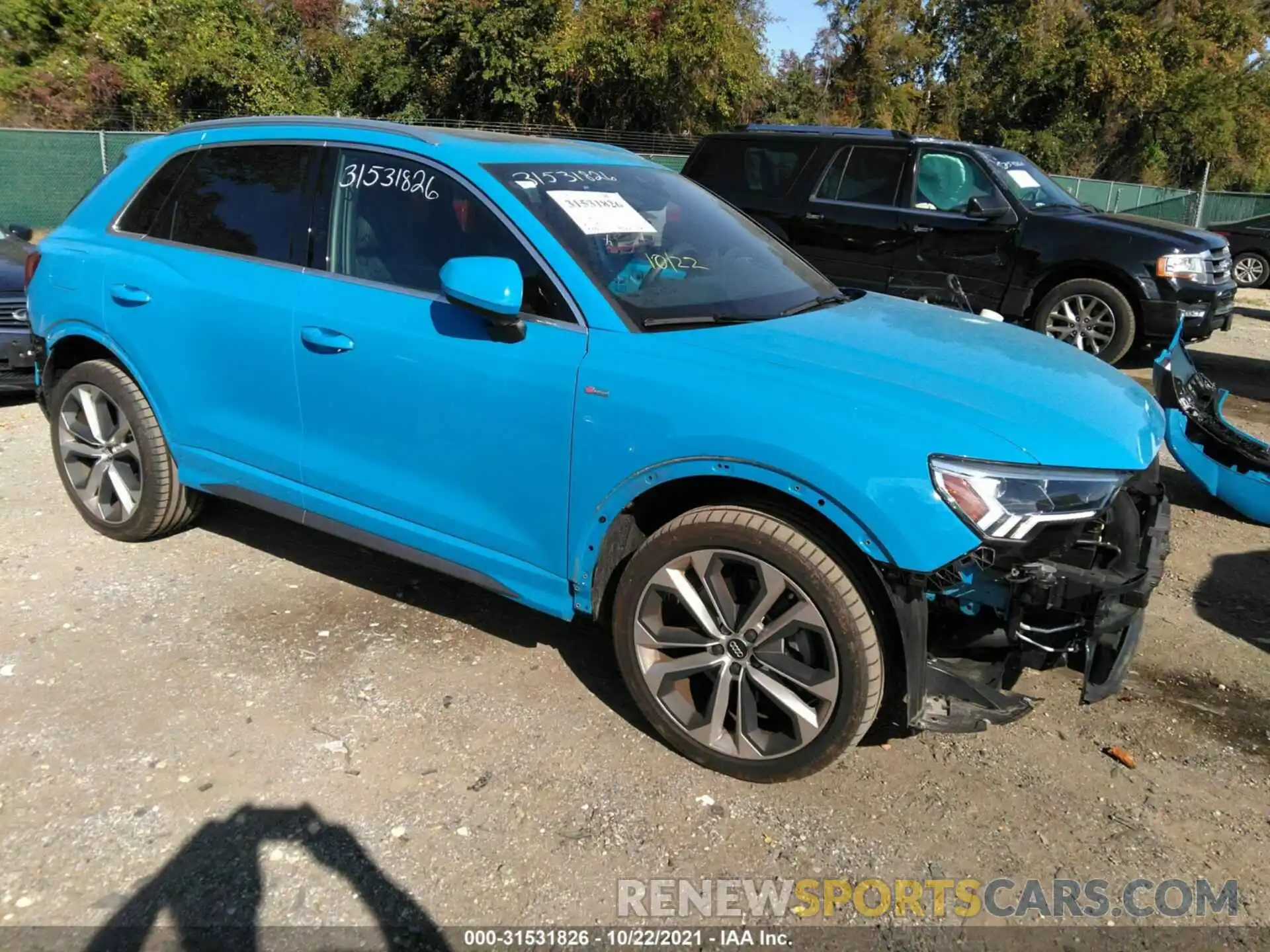 1 Photograph of a damaged car WA1EECF35L1010929 AUDI Q3 2020