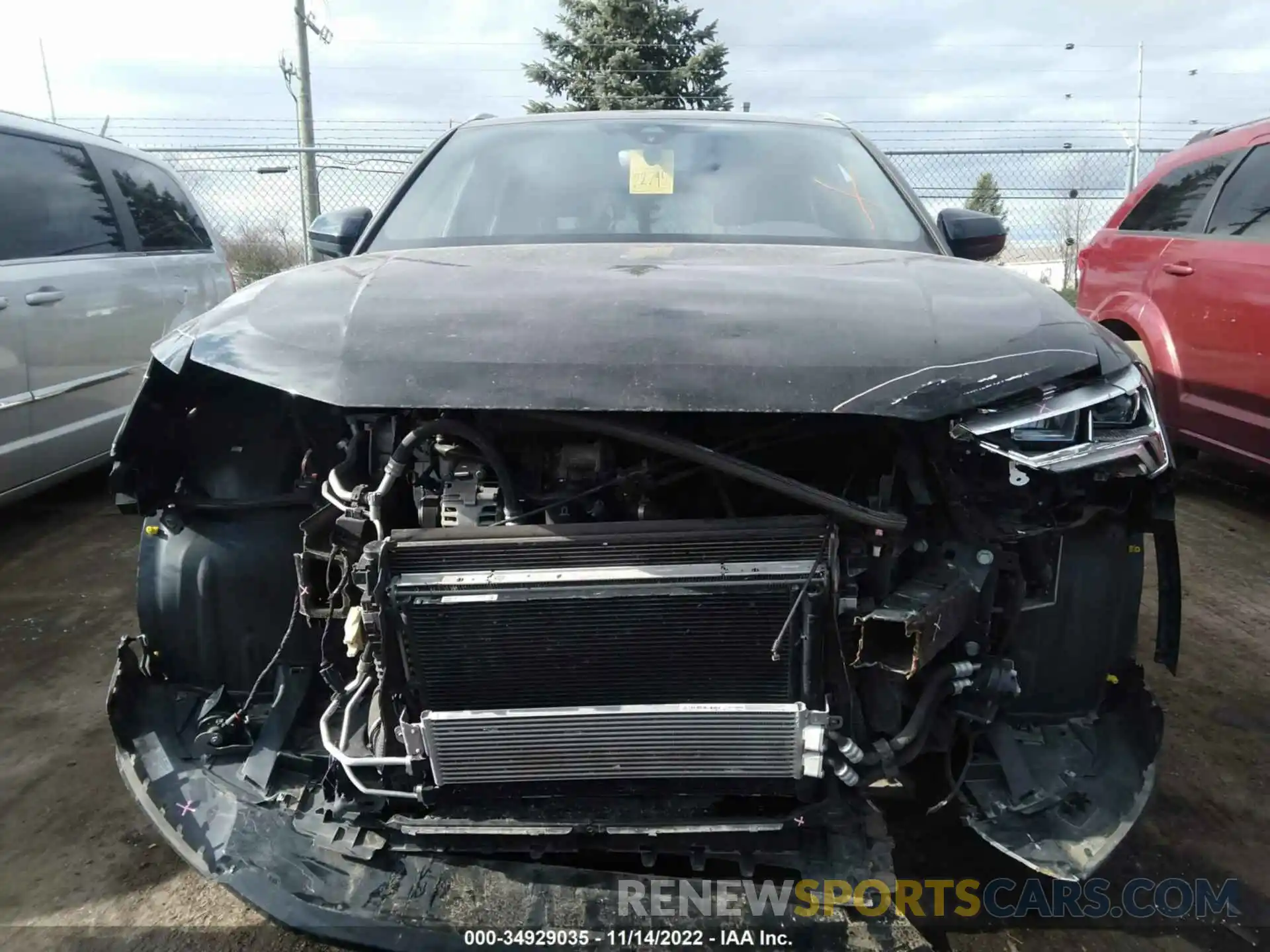 6 Photograph of a damaged car WA1EECF35L1084951 AUDI Q3 2020