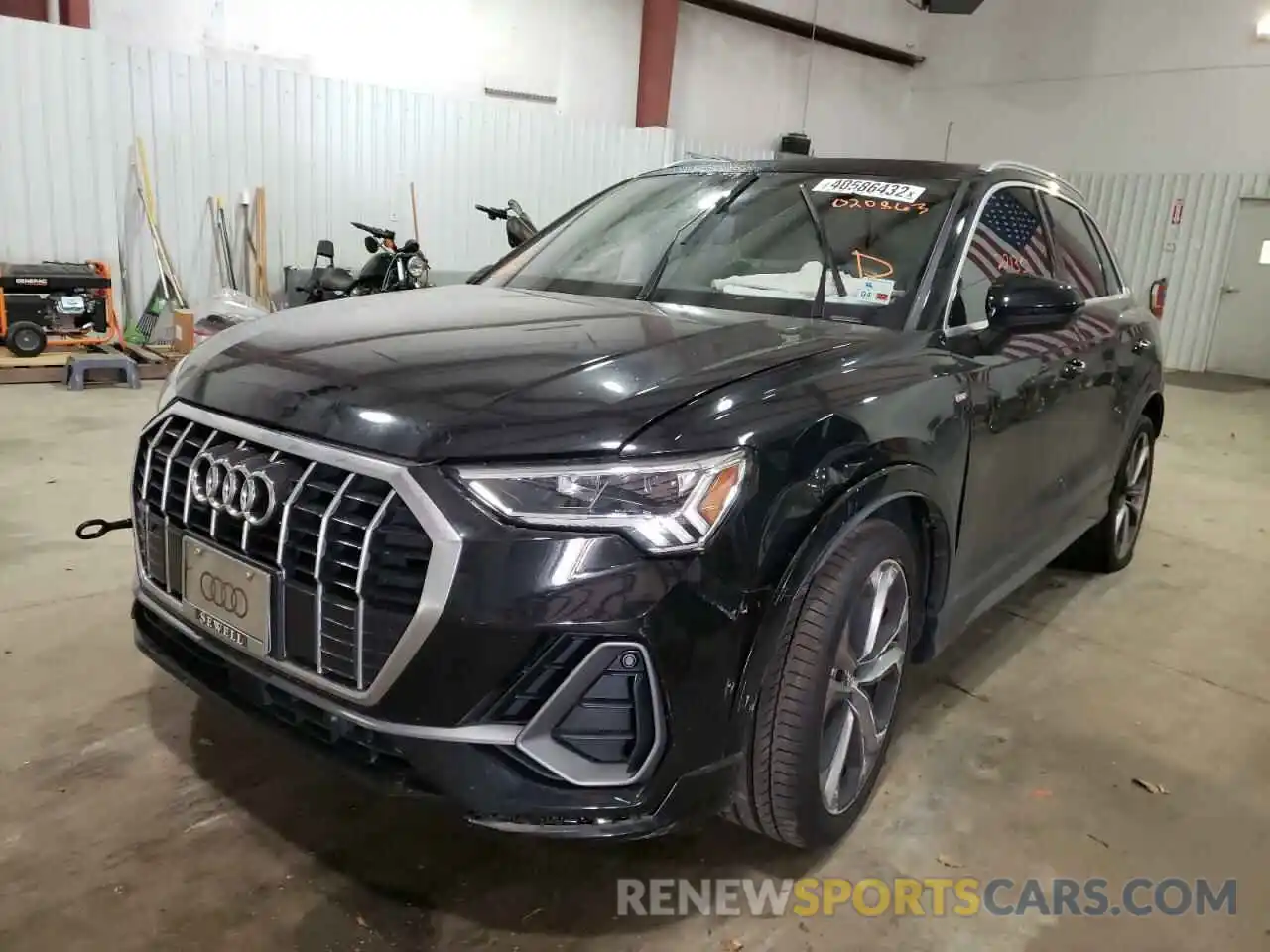 2 Photograph of a damaged car WA1EECF37L1020863 AUDI Q3 2020