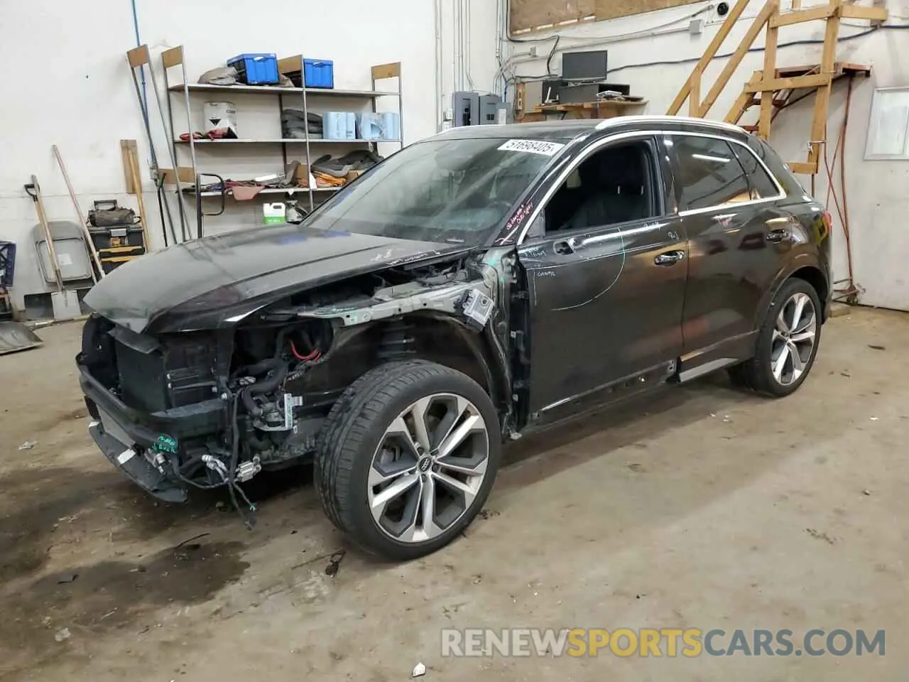 1 Photograph of a damaged car WA1EECF37L1052552 AUDI Q3 2020