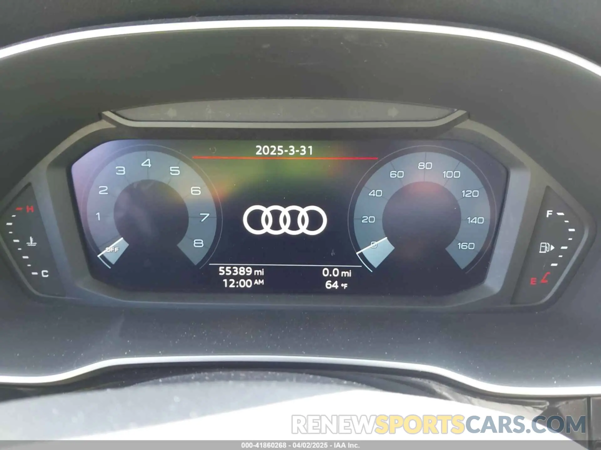 7 Photograph of a damaged car WA1EECF37L1099564 AUDI Q3 2020