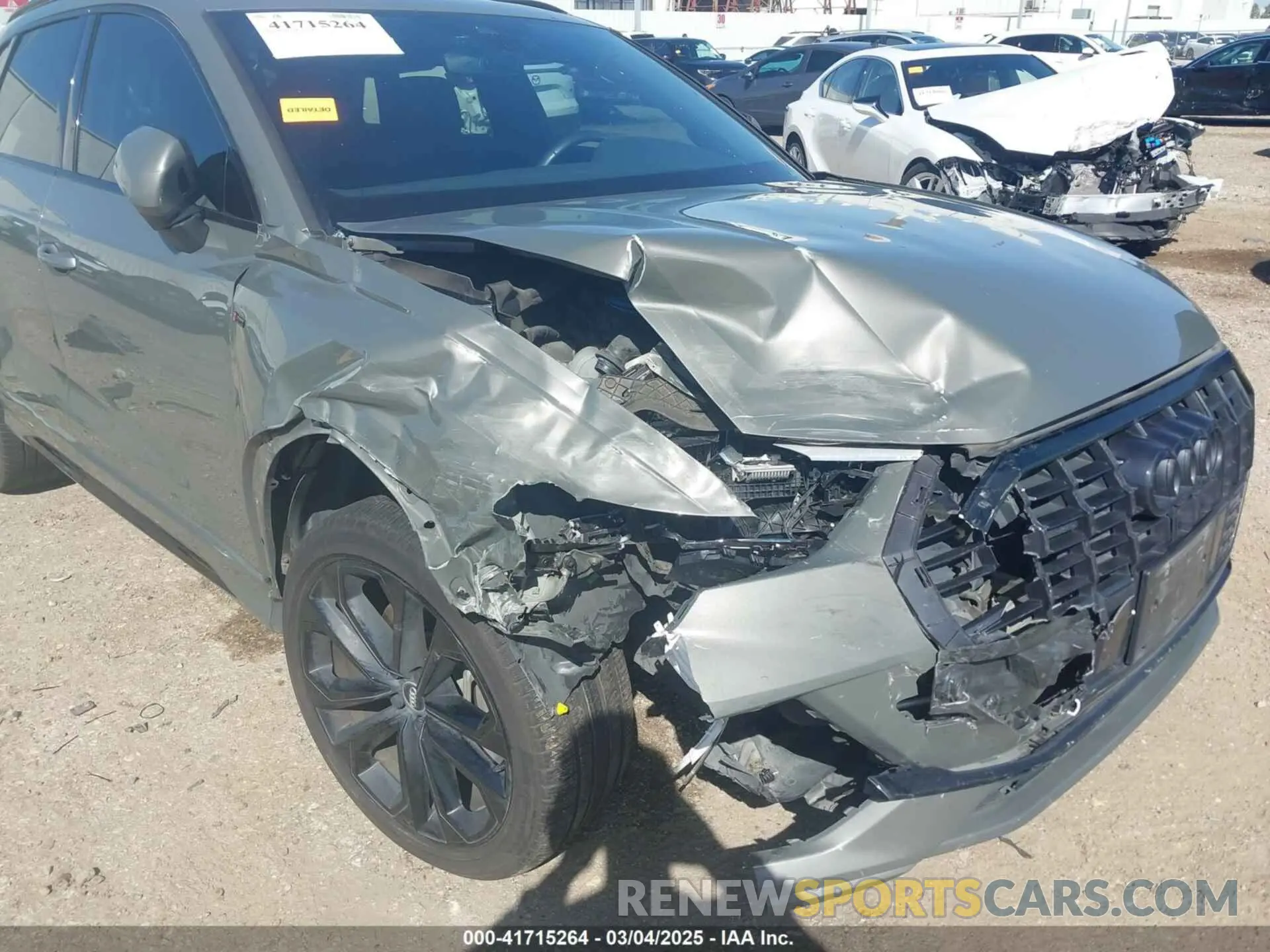 6 Photograph of a damaged car WA1EECF38L1089559 AUDI Q3 2020