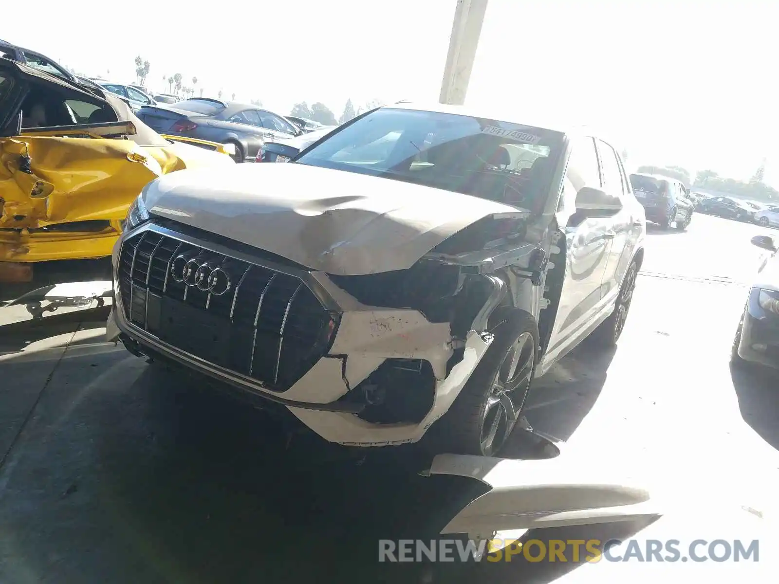 2 Photograph of a damaged car WA1EECF39L1029595 AUDI Q3 2020