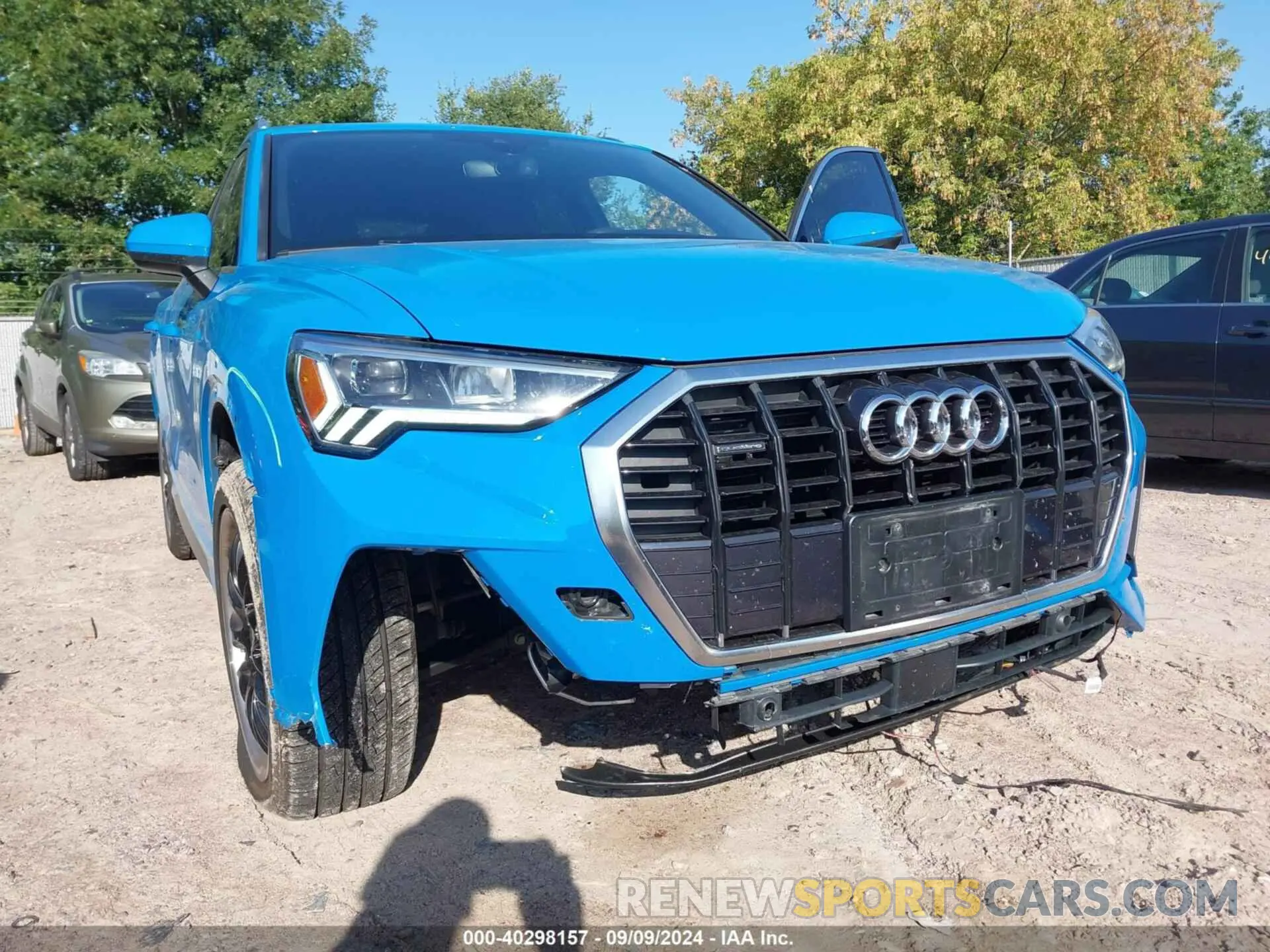6 Photograph of a damaged car WA1EECF39L1038183 AUDI Q3 2020