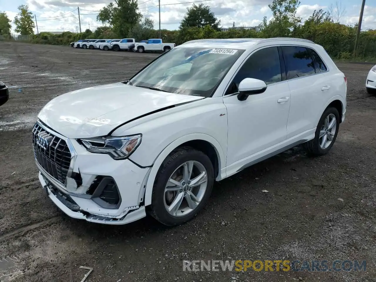 1 Photograph of a damaged car WA1FECF36L1080959 AUDI Q3 2020