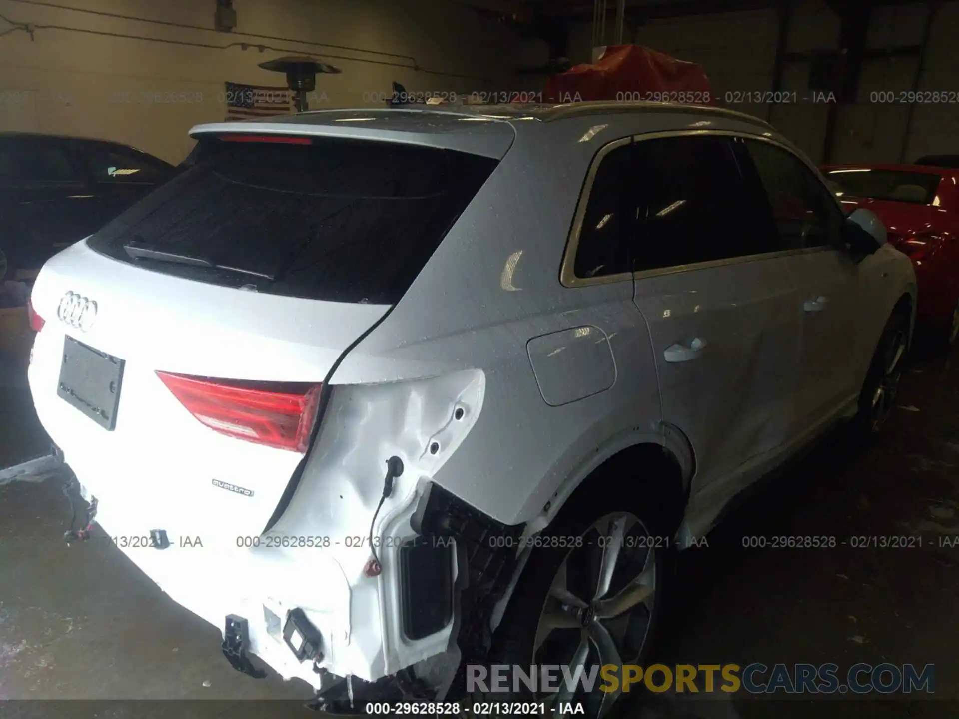 4 Photograph of a damaged car WA1FECF36L1111207 AUDI Q3 2020