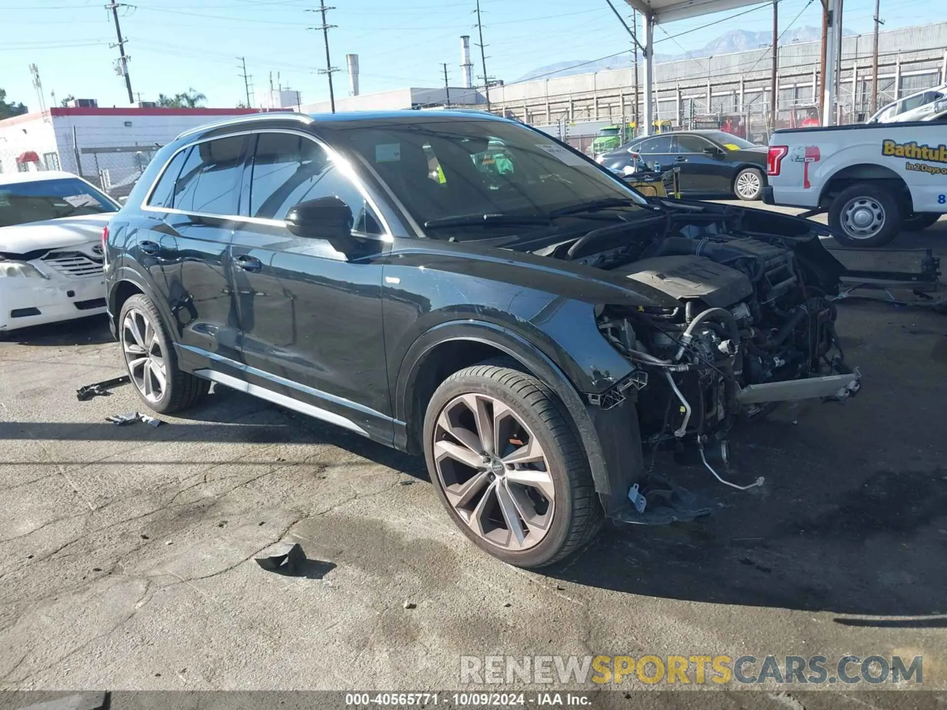 1 Photograph of a damaged car WA1FECF39L1088621 AUDI Q3 2020
