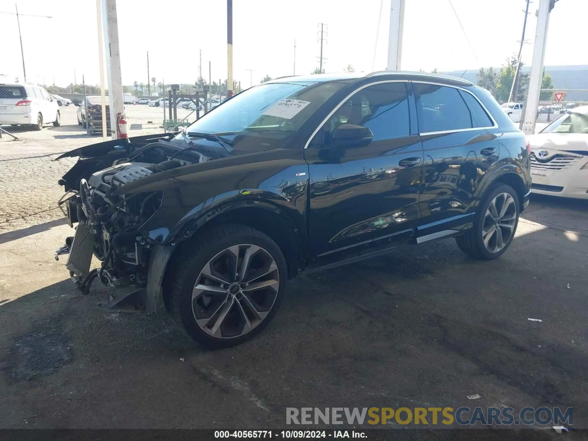 2 Photograph of a damaged car WA1FECF39L1088621 AUDI Q3 2020