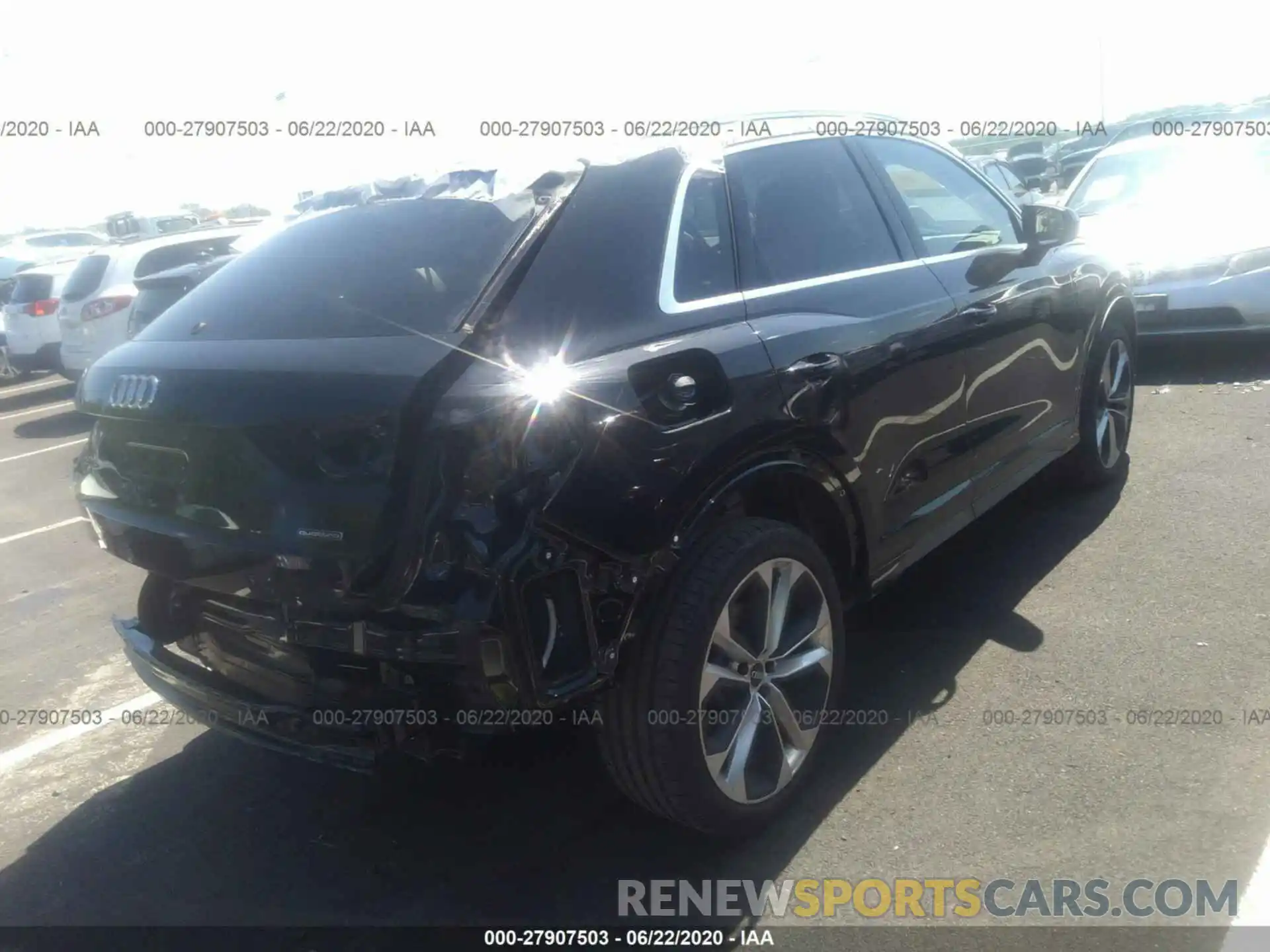 4 Photograph of a damaged car WA1FECF3XL1013104 AUDI Q3 2020