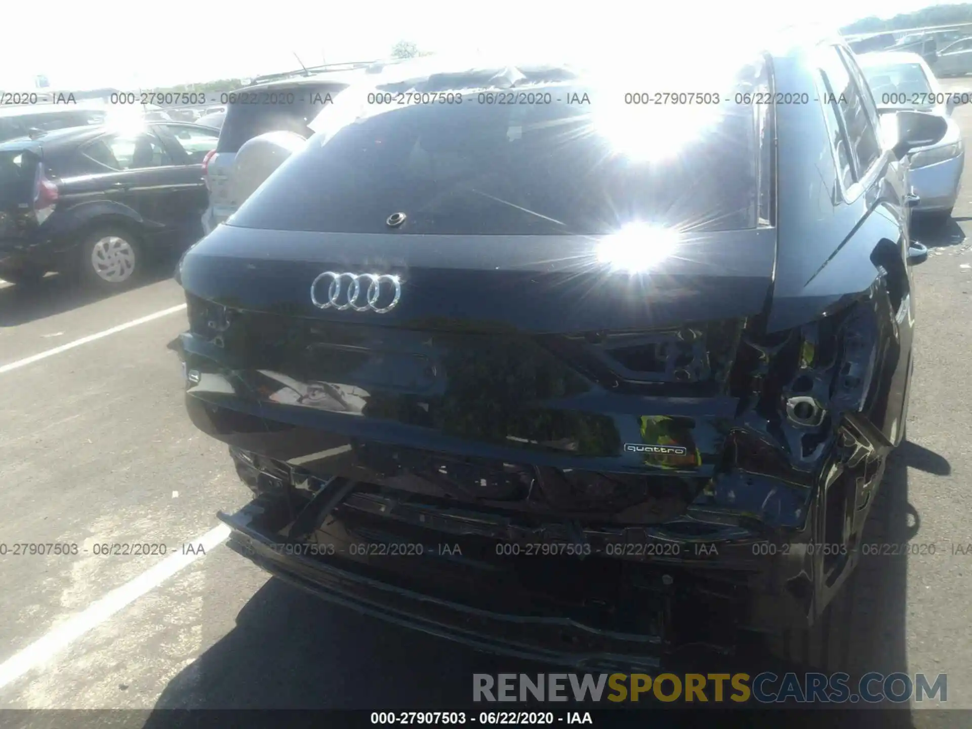 6 Photograph of a damaged car WA1FECF3XL1013104 AUDI Q3 2020