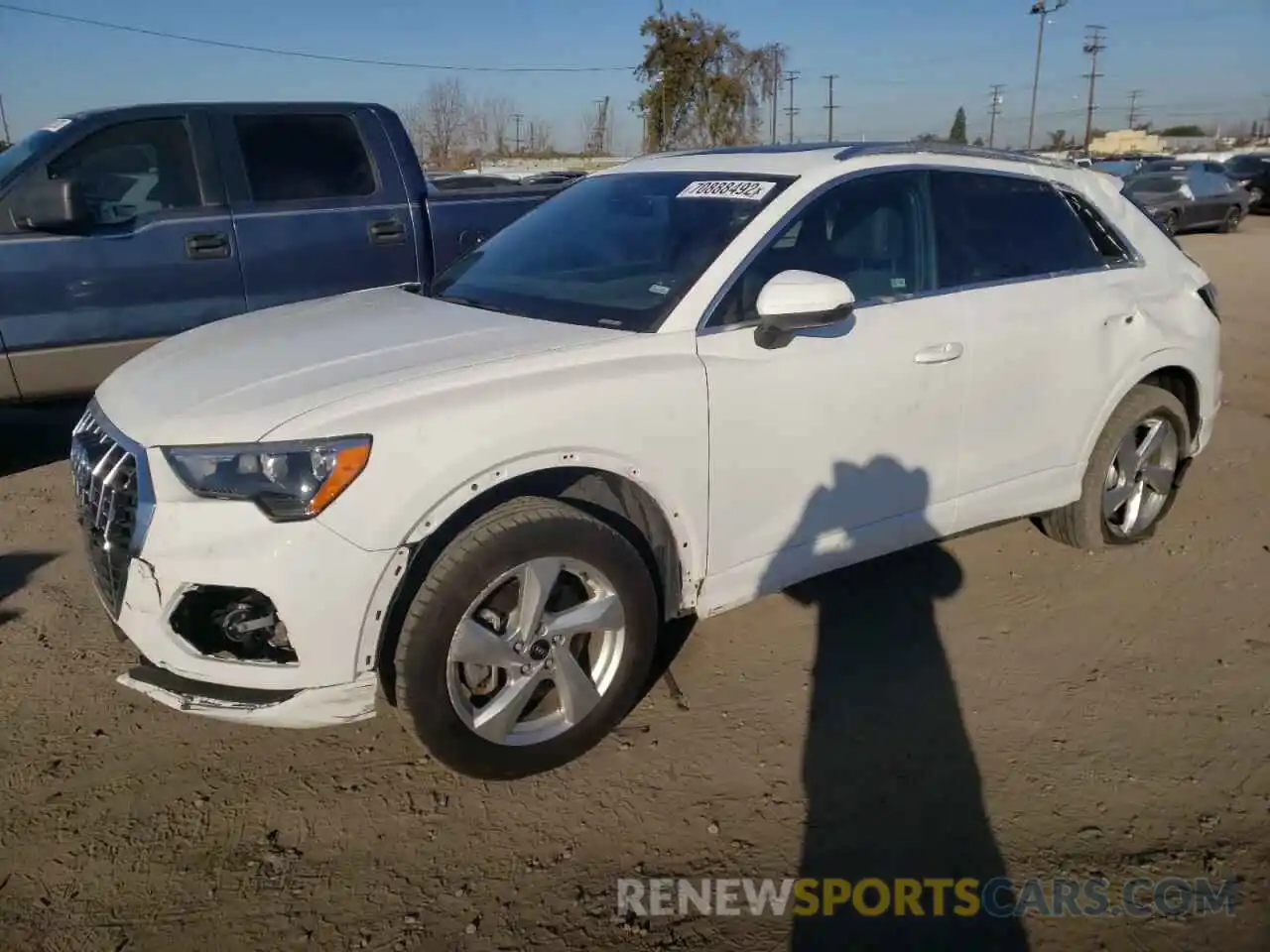 1 Photograph of a damaged car WA1AUCF30M1089736 AUDI Q3 2021