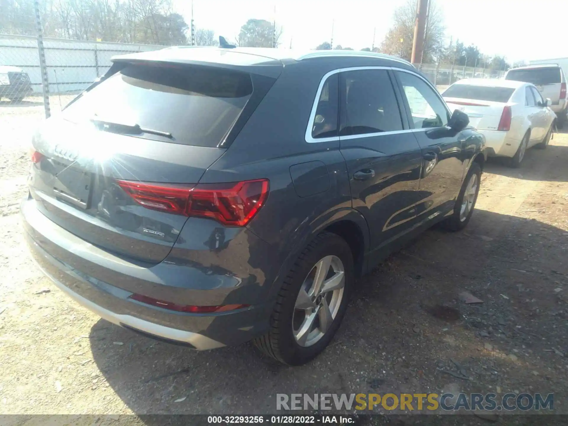 4 Photograph of a damaged car WA1AUCF31M1123456 AUDI Q3 2021