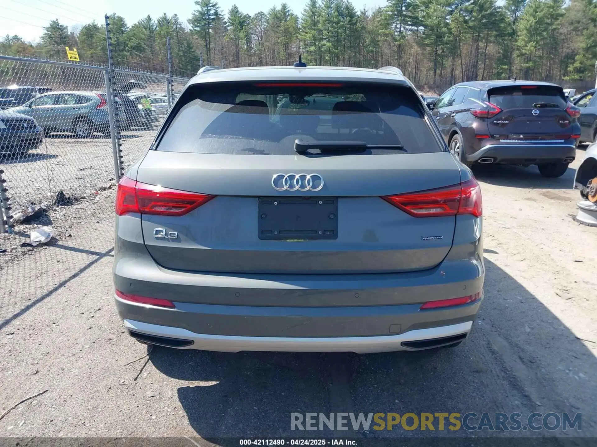 16 Photograph of a damaged car WA1AUCF32M1144588 AUDI Q3 2021