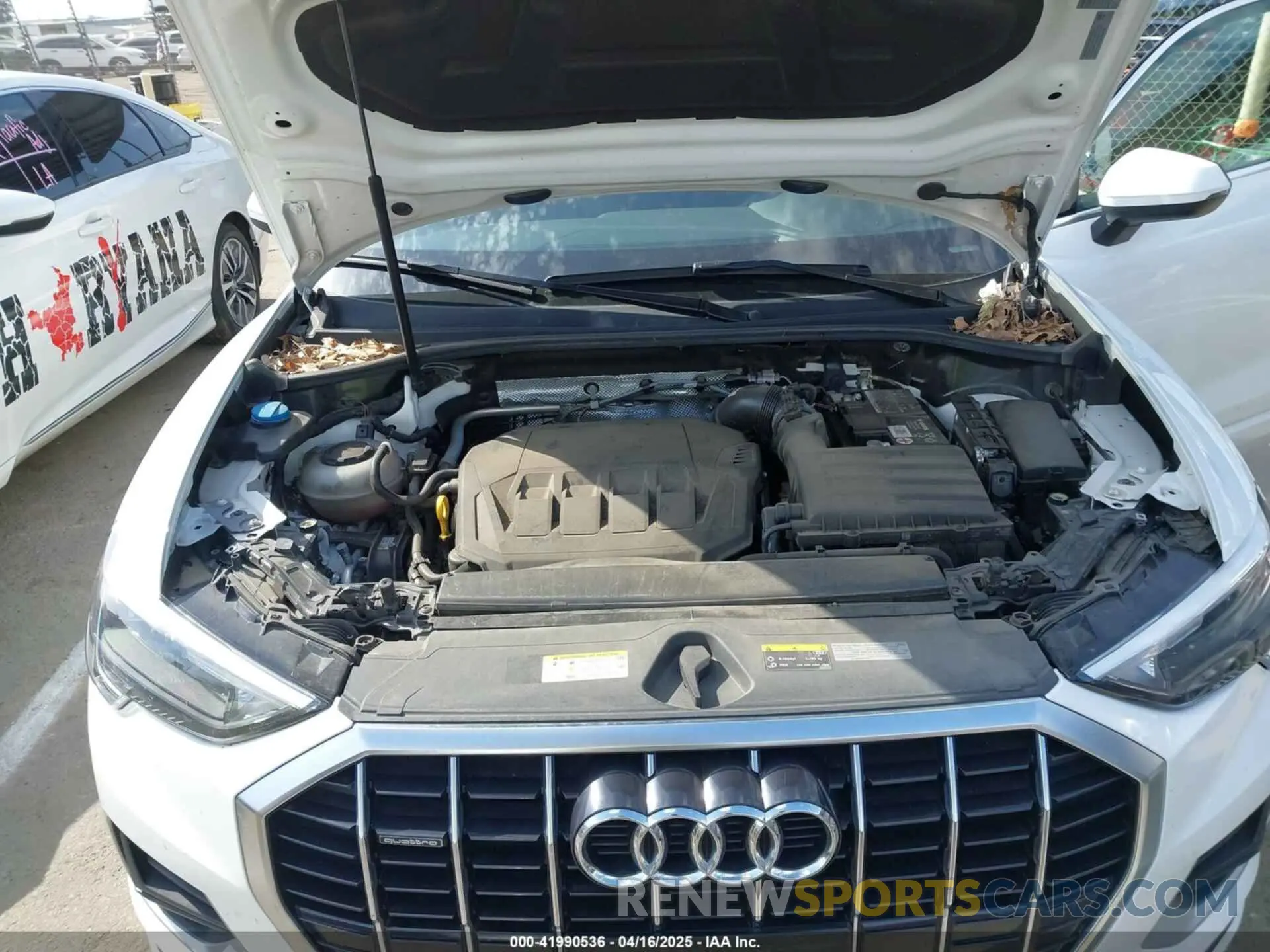 10 Photograph of a damaged car WA1AUCF33M1090847 AUDI Q3 2021