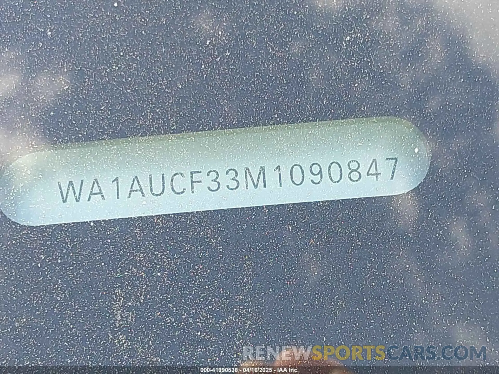 9 Photograph of a damaged car WA1AUCF33M1090847 AUDI Q3 2021