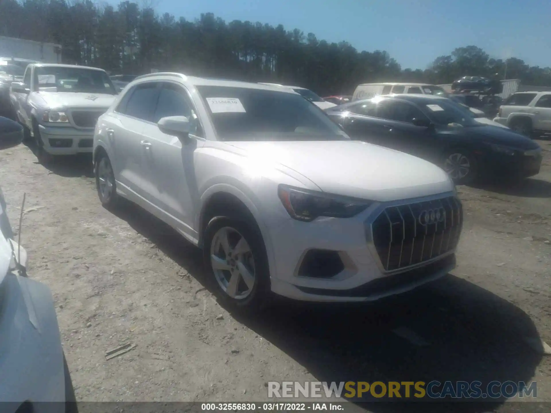 1 Photograph of a damaged car WA1AUCF35M1063178 AUDI Q3 2021