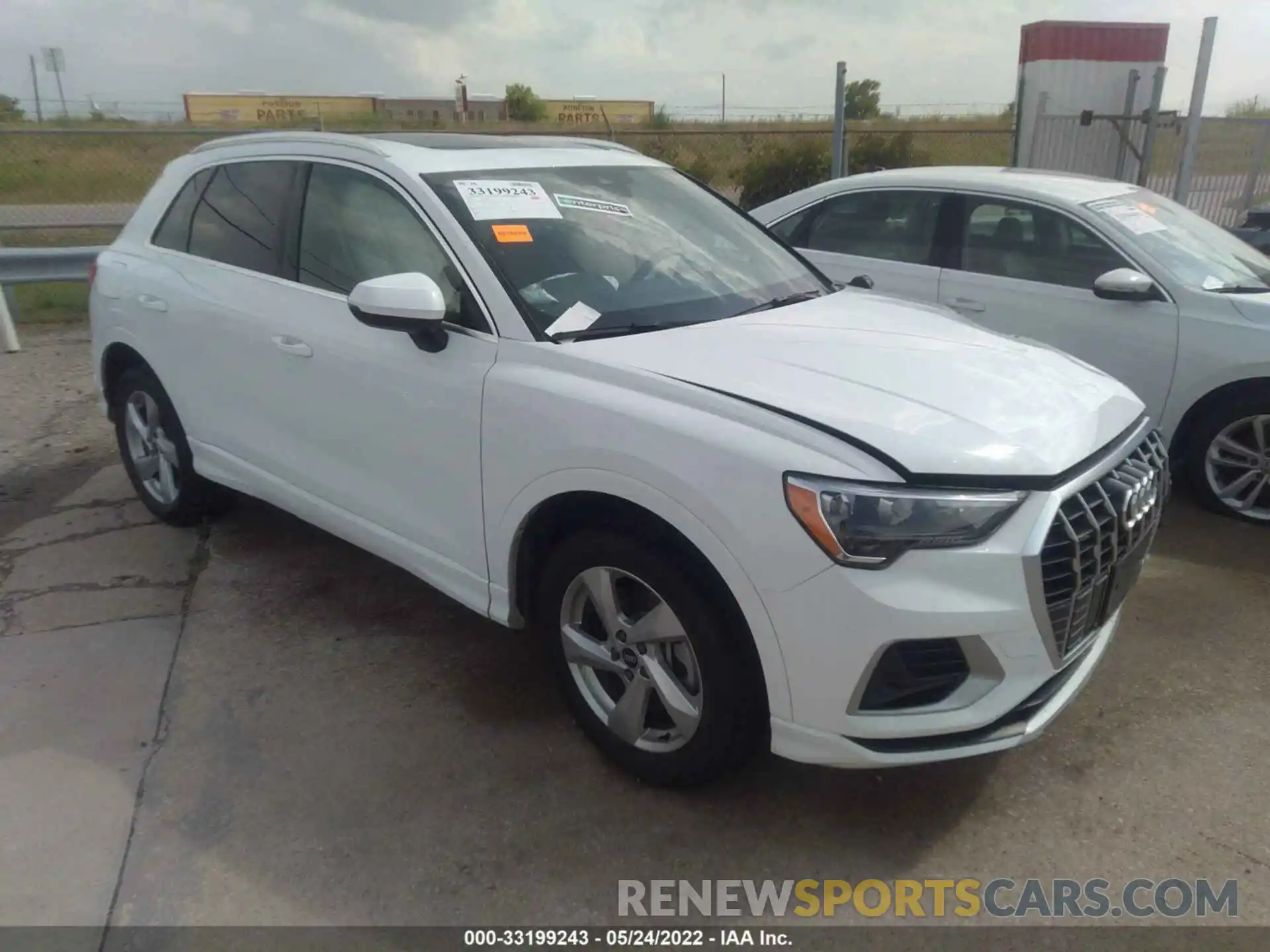 1 Photograph of a damaged car WA1AUCF36M1089885 AUDI Q3 2021