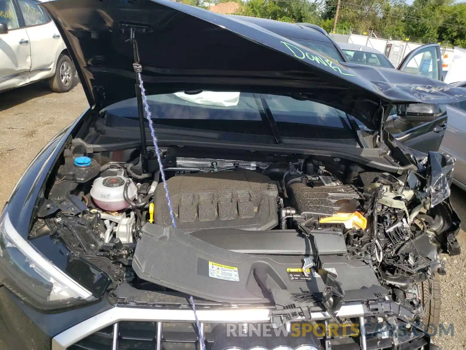 7 Photograph of a damaged car WA1AUCF38M1119050 AUDI Q3 2021