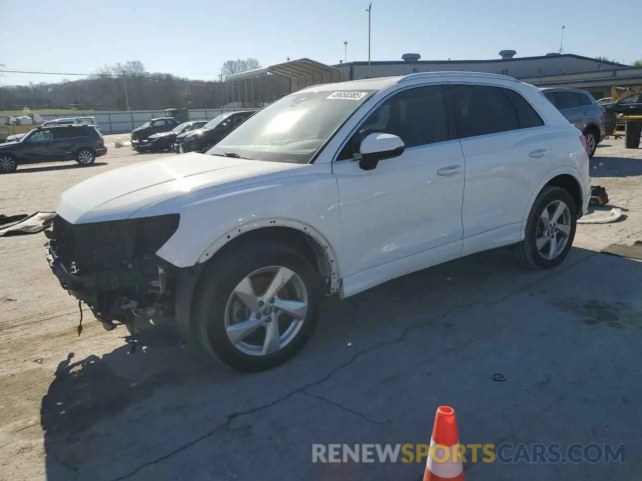 1 Photograph of a damaged car WA1AUCF3XM1092773 AUDI Q3 2021