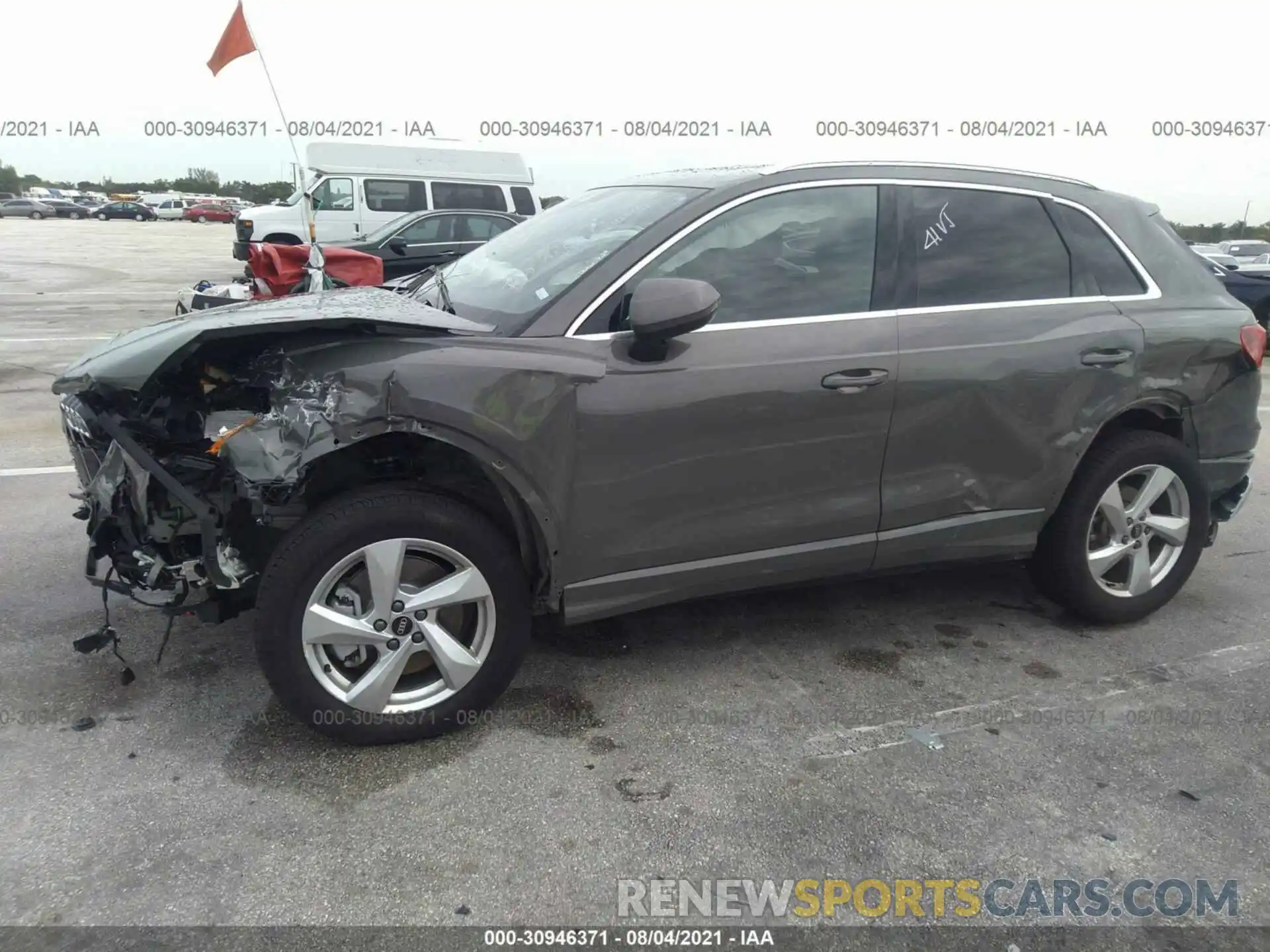 6 Photograph of a damaged car WA1AUCF3XM1101181 AUDI Q3 2021