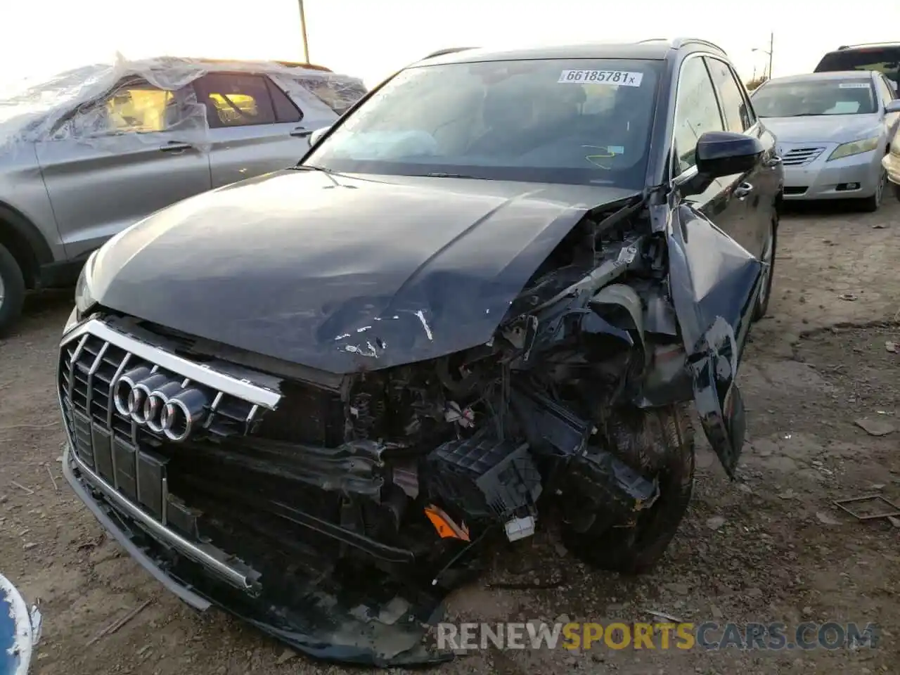 2 Photograph of a damaged car WA1DECF30M1040000 AUDI Q3 2021