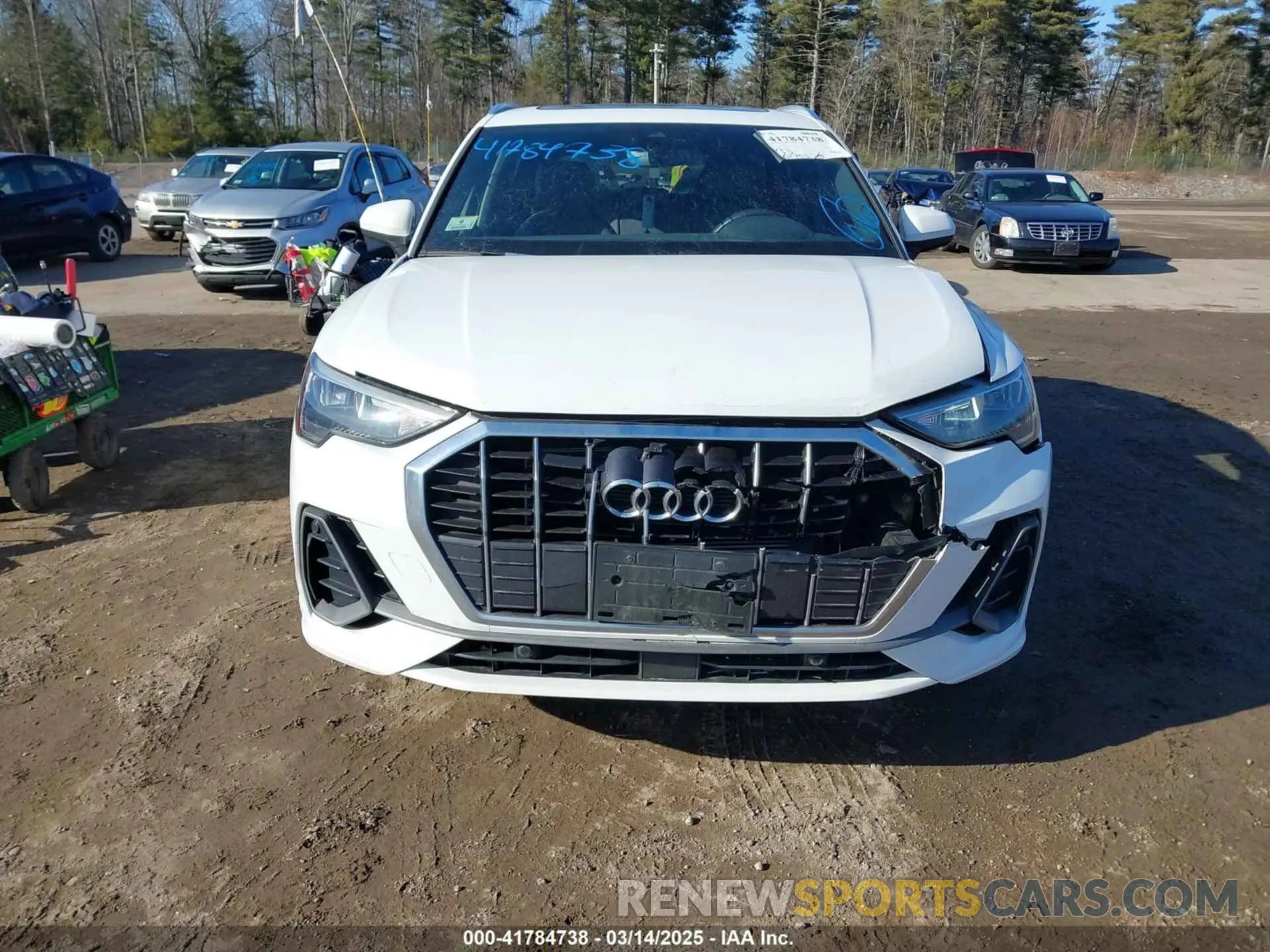 13 Photograph of a damaged car WA1DECF30M1118517 AUDI Q3 2021