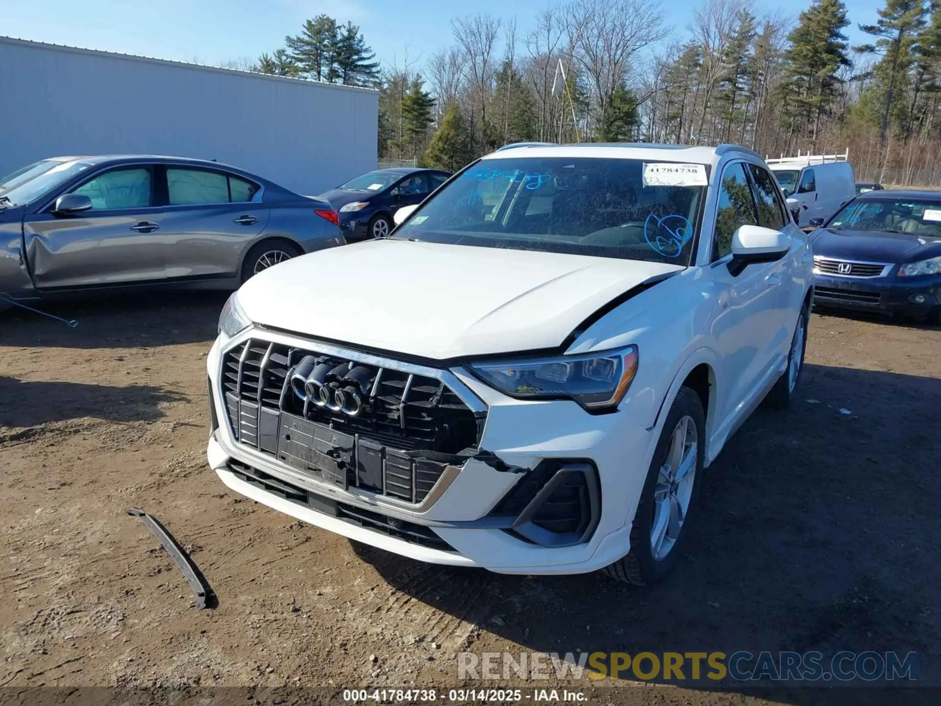6 Photograph of a damaged car WA1DECF30M1118517 AUDI Q3 2021