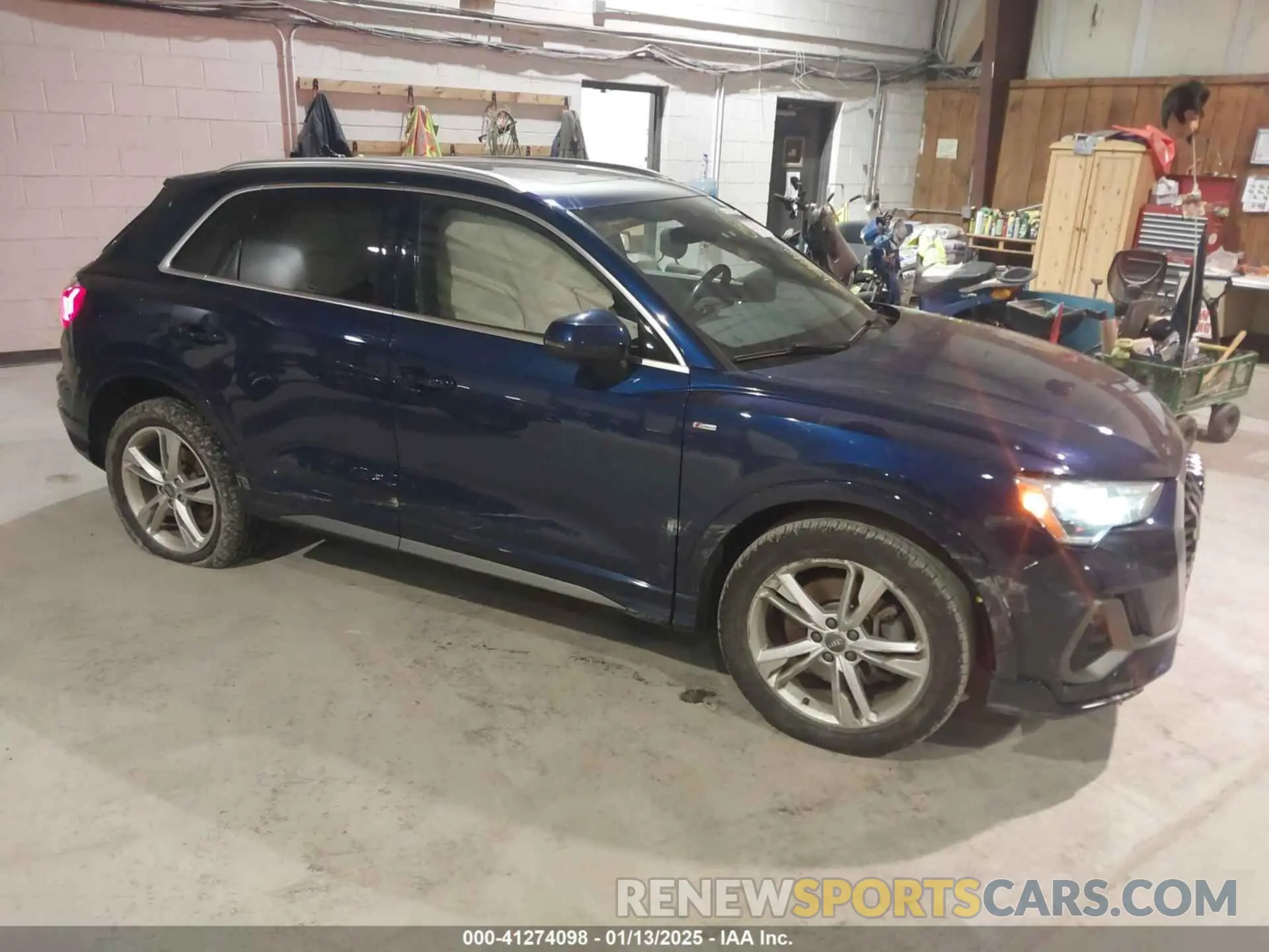 1 Photograph of a damaged car WA1DECF31M1011315 AUDI Q3 2021