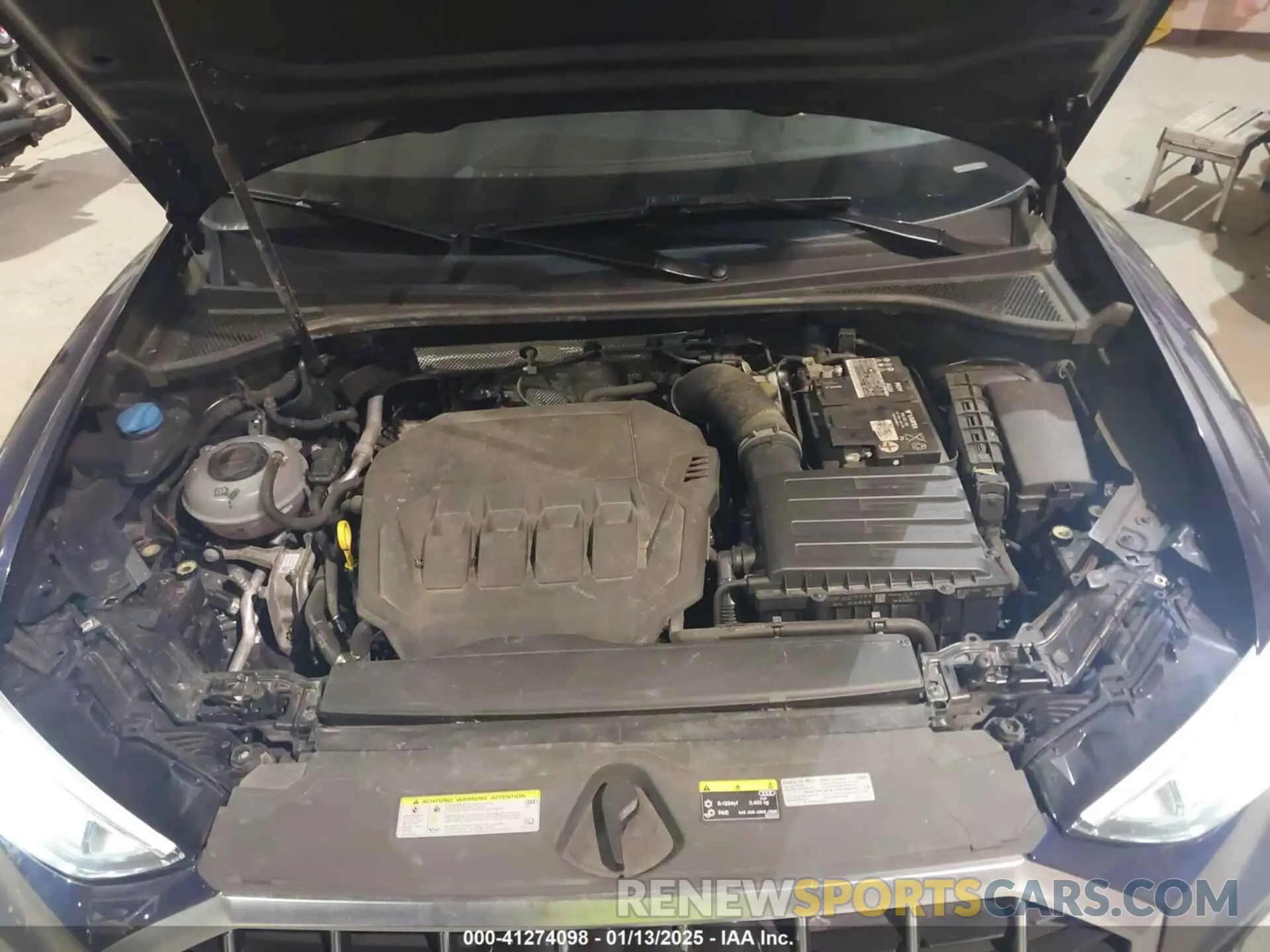 10 Photograph of a damaged car WA1DECF31M1011315 AUDI Q3 2021