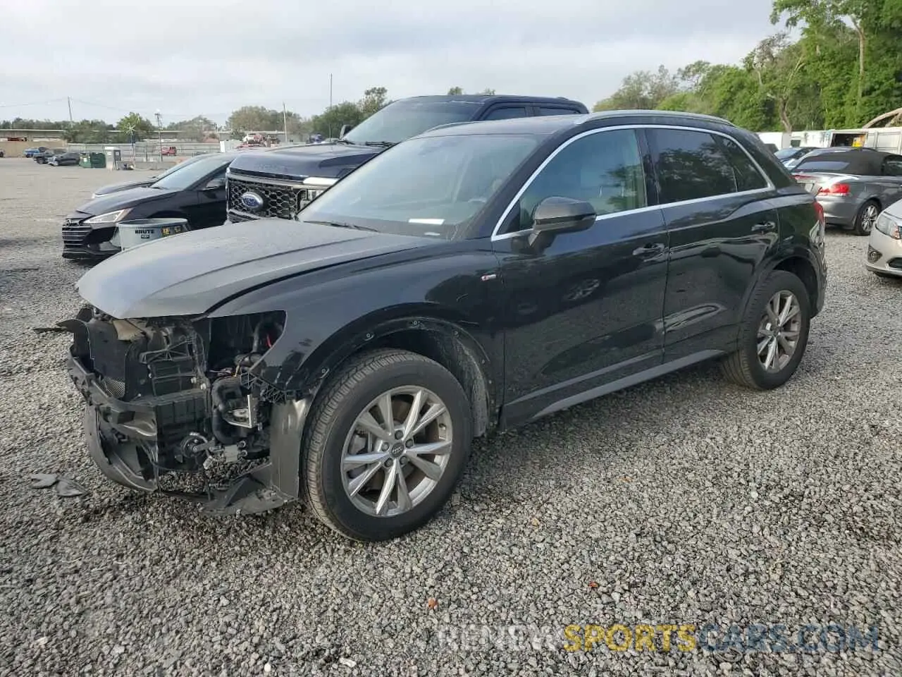 1 Photograph of a damaged car WA1DECF31M1014280 AUDI Q3 2021