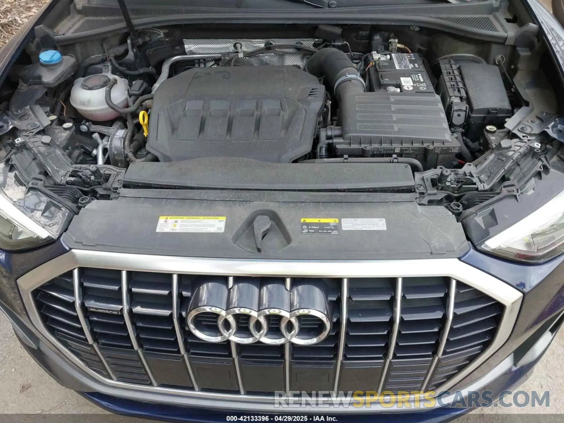 10 Photograph of a damaged car WA1DECF31M1031368 AUDI Q3 2021