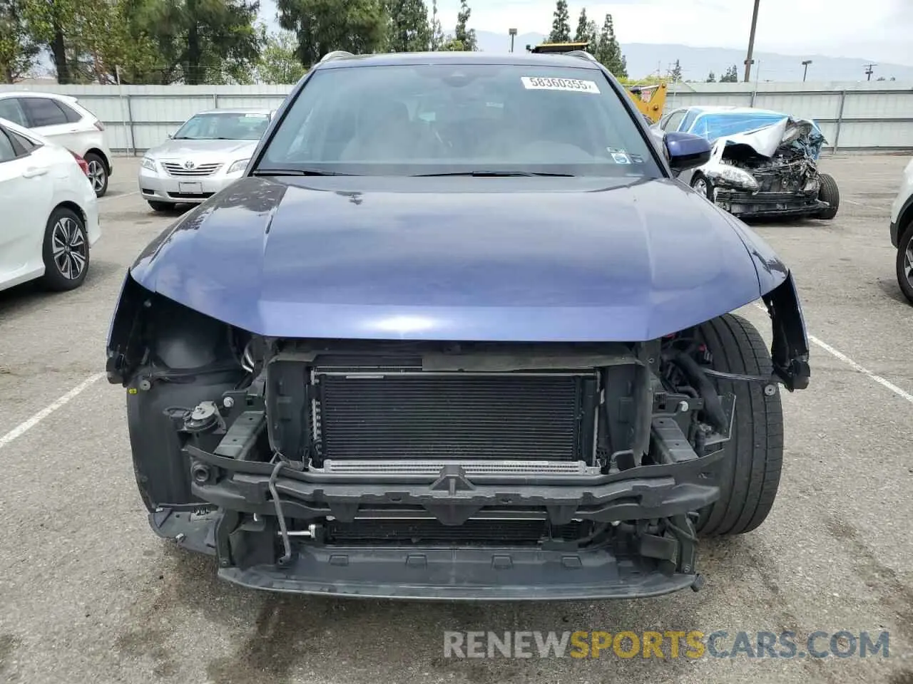 5 Photograph of a damaged car WA1DECF32M1032528 AUDI Q3 2021