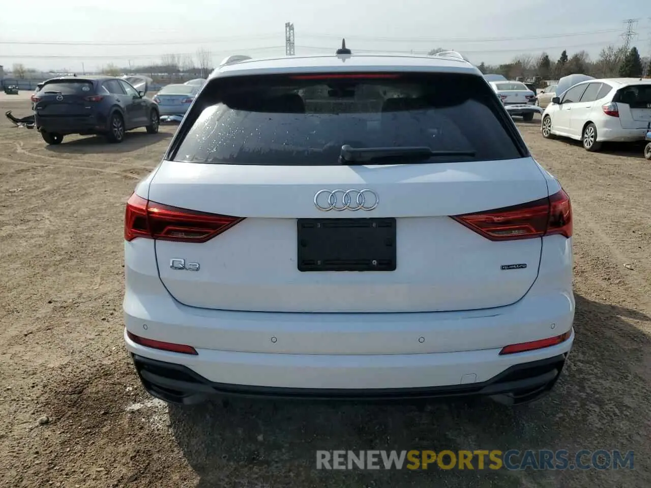 6 Photograph of a damaged car WA1DECF32M1040693 AUDI Q3 2021