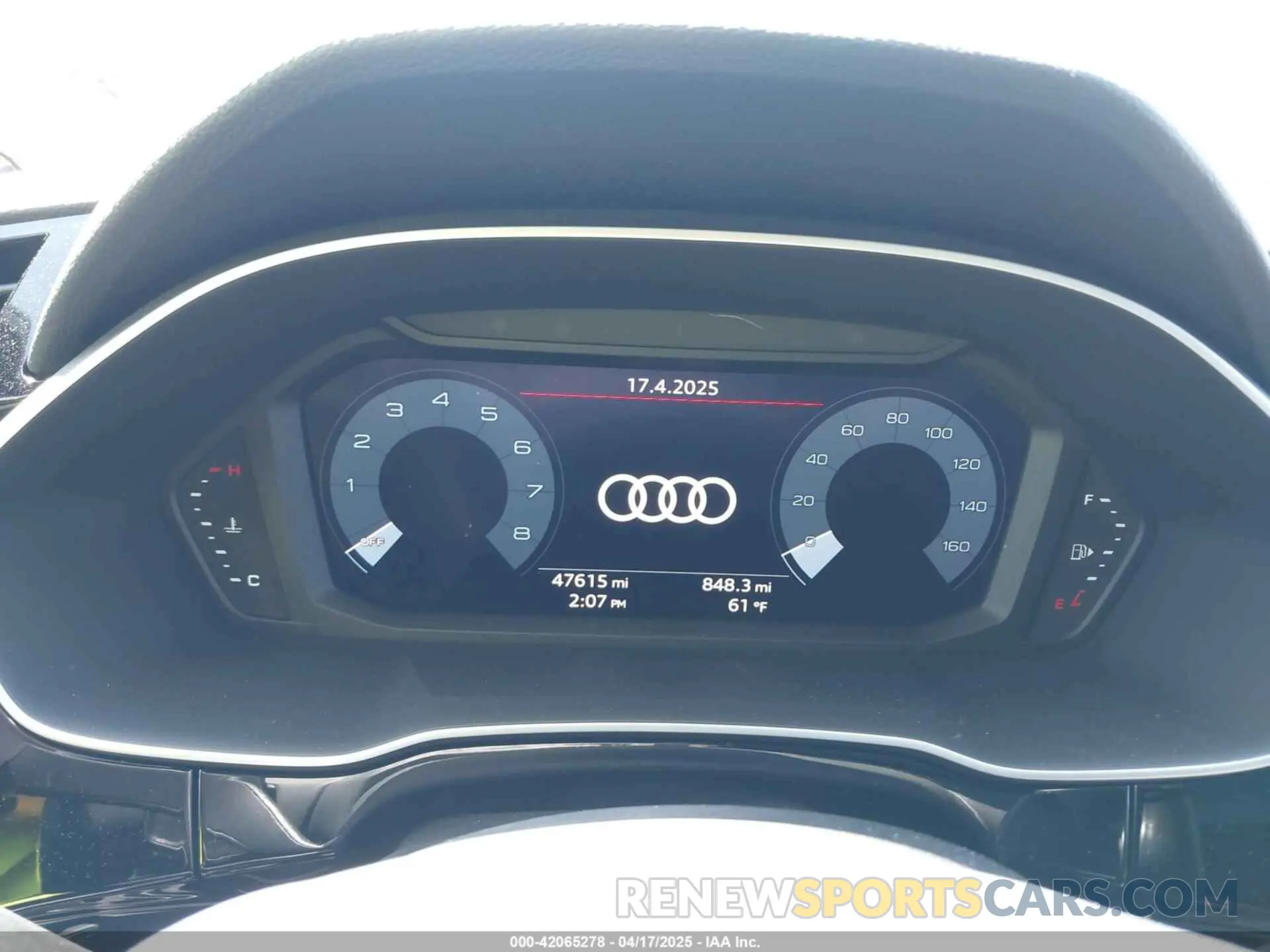 7 Photograph of a damaged car WA1DECF32M1054786 AUDI Q3 2021