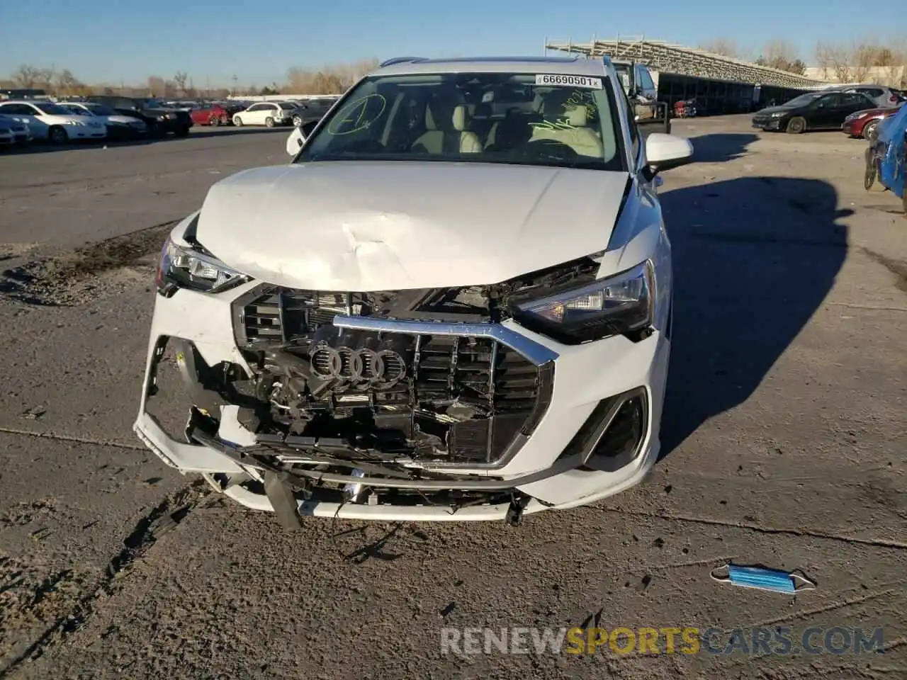 9 Photograph of a damaged car WA1DECF33M1017925 AUDI Q3 2021